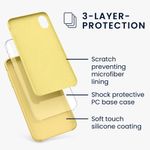 Husa pentru Apple iPhone XR, Silicon, Galben, 45910.49 fotografia produsului View 6 S