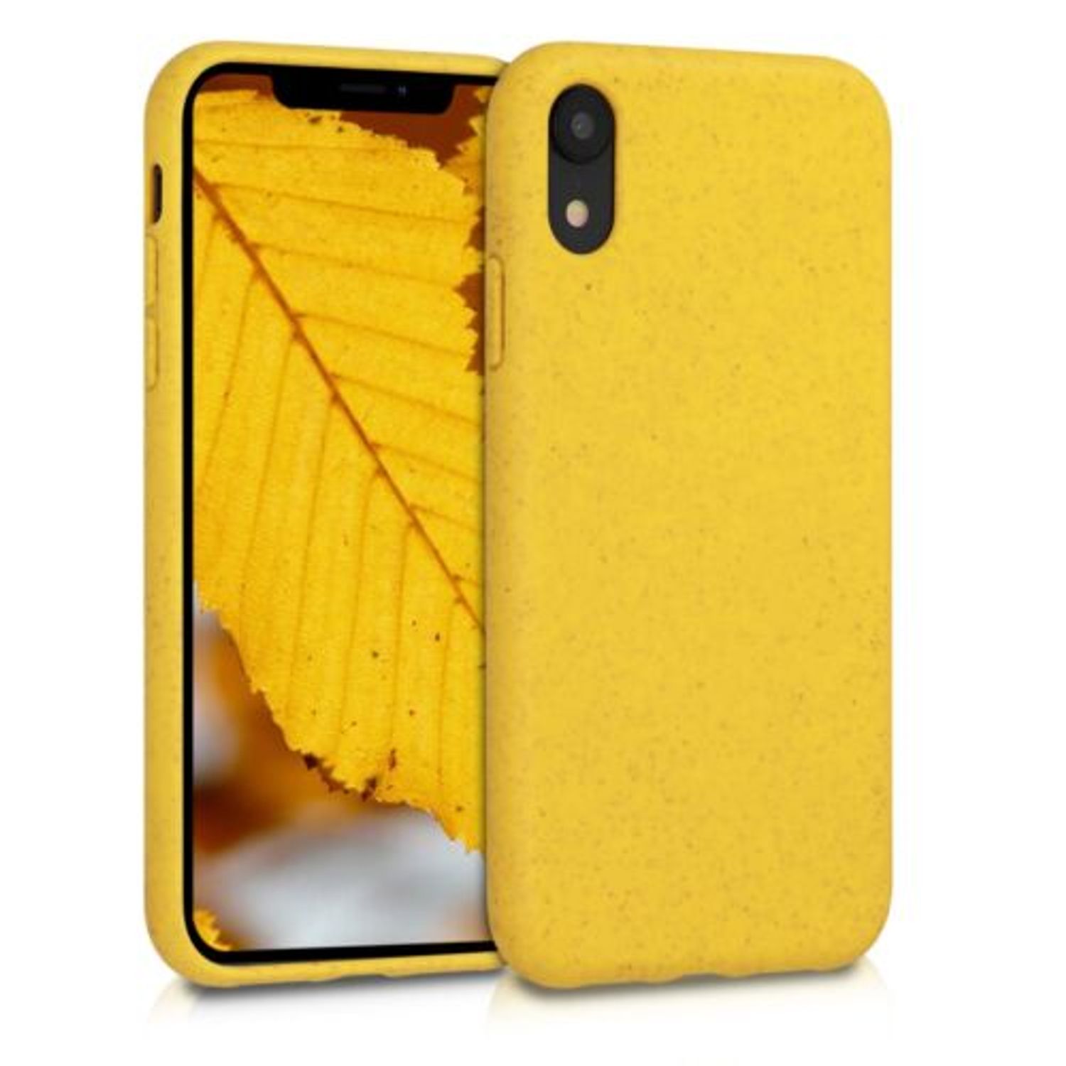 Husa pentru Apple iPhone XR, Silicon, Galben, 49105.06 fotografia produsului