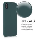 Husa pentru iPhone XS Max, Silicon, Verde, 45909.171 fotografia produsului View 4 S