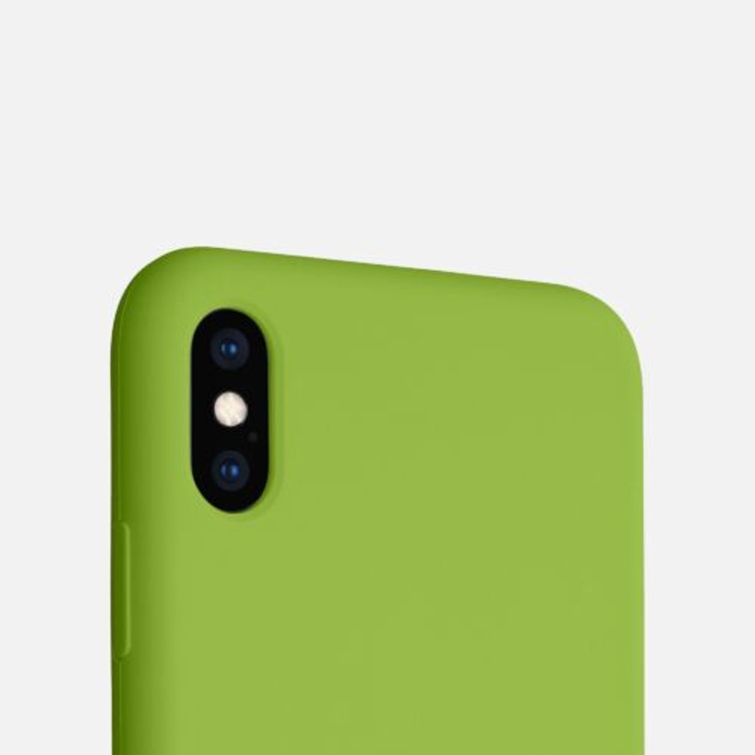 Husa pentru iPhone XS Max, Silicon, Verde, 45909.220 fotografia produsului View 8 L