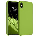 Husa pentru iPhone XS Max, Silicon, Verde, 45909.220 fotografia produsului