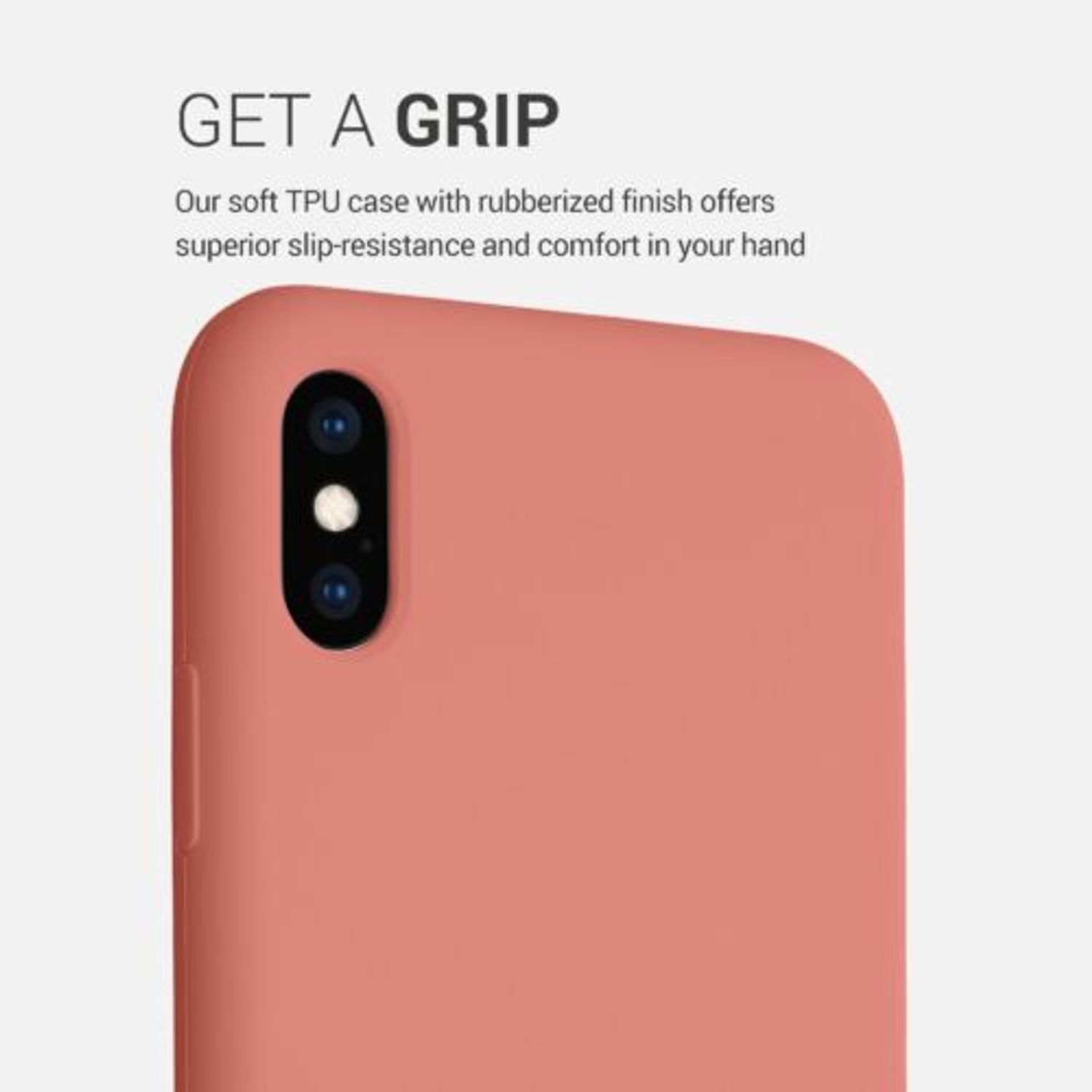 Husa pentru Apple iPhone XS Max, Silicon, Roz, 45909.215 fotografia produsului View 4 L