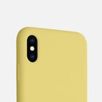 Husa pentru Apple iPhone XS Max, Silicon, Galben, 45909.216 fotografia produsului View 2 S
