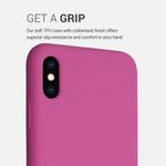Husa pentru Apple iPhone XS Max, Silicon, Roz, 45909.213 fotografia produsului View 4 S