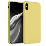 Husa pentru Apple iPhone XS Max, Silicon, Galben, 45909.216 fotografia produsului