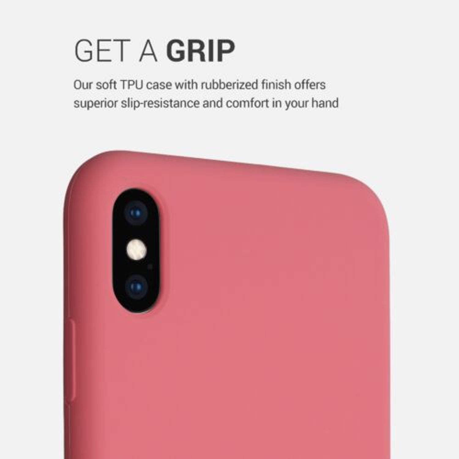 Husa pentru Apple iPhone XS Max, Silicon, Roz, 45909.219 fotografia produsului View 4 L