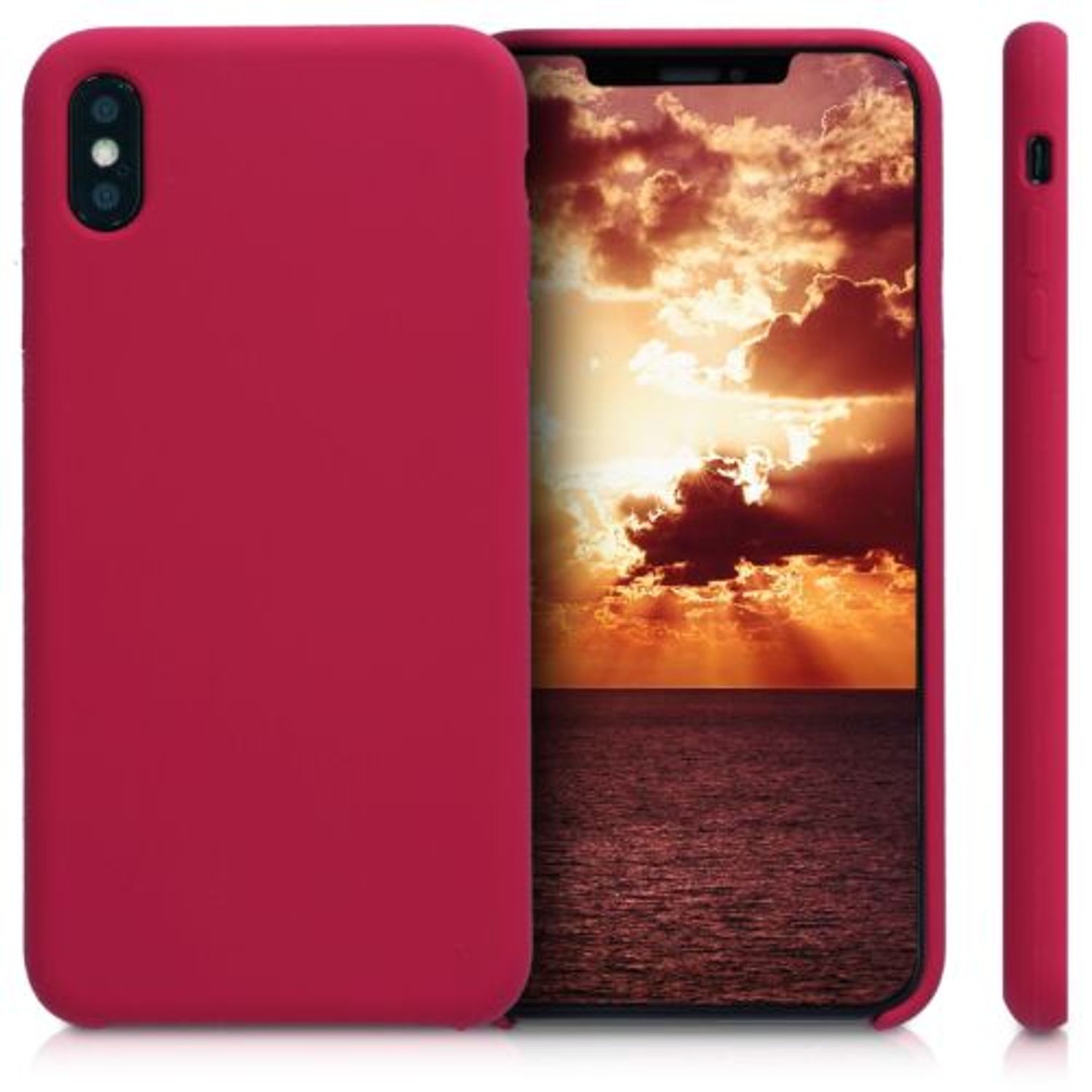 Husa pentru Apple iPhone XS Max, Silicon, Violet, 45909.100 fotografia produsului View 2 L