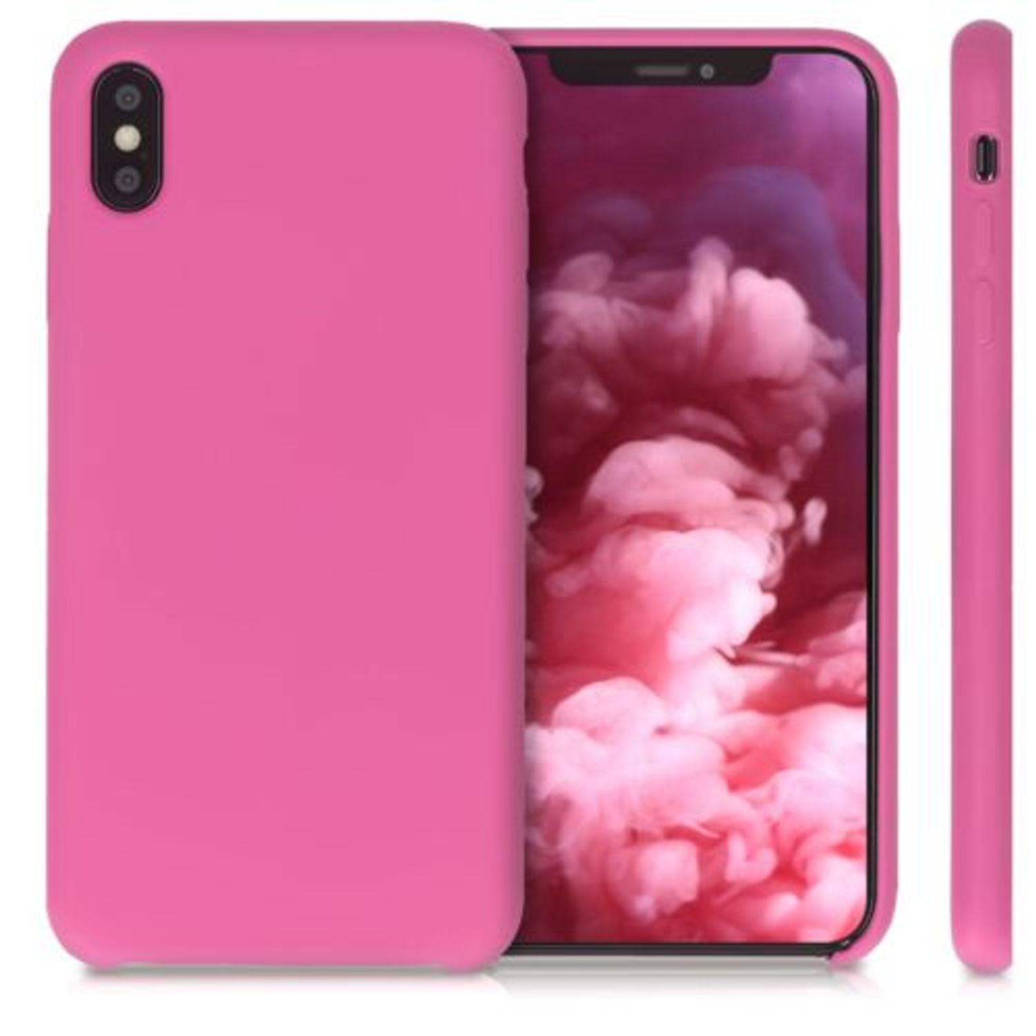 Husa pentru Apple iPhone XS Max, Silicon, Roz, 45909.163 fotografia produsului View 2 L