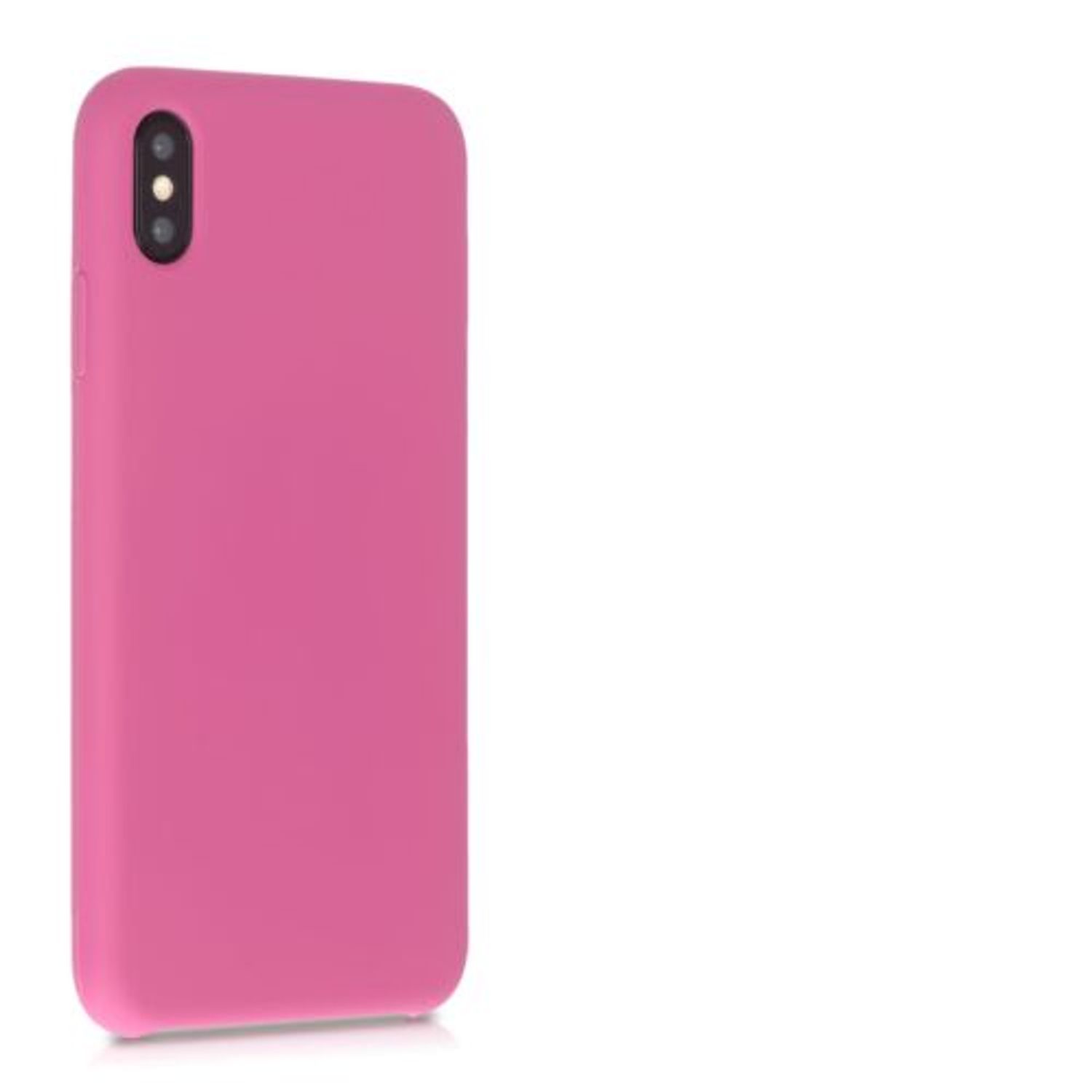 Husa pentru Apple iPhone XS Max, Silicon, Roz, 45909.163 fotografia produsului View 8 L