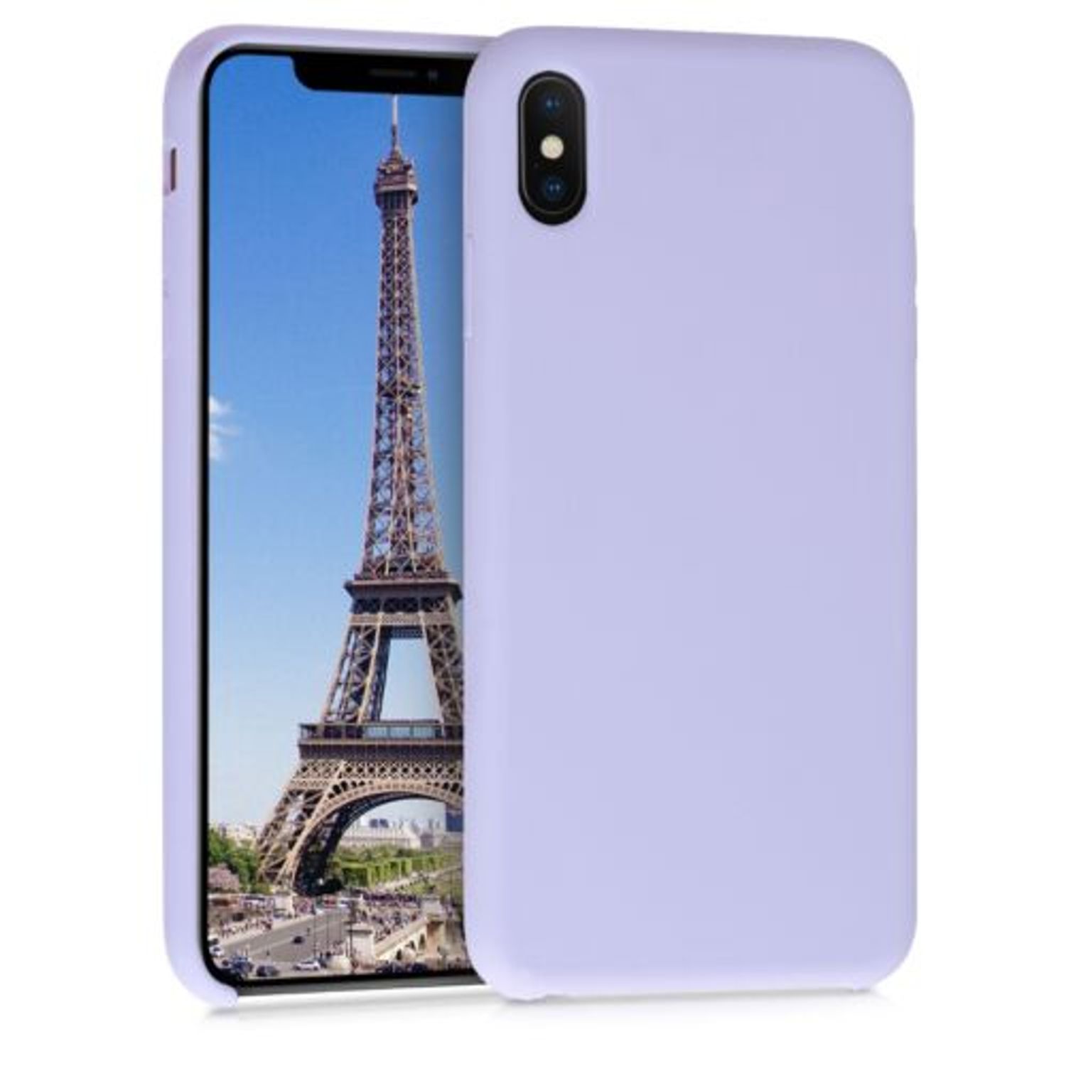 Husa pentru Apple iPhone XS Max, Silicon, Mov, 45909.139 fotografia produsului