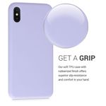 Husa pentru Apple iPhone XS Max, Silicon, Mov, 45909.139 fotografia produsului View 4 S