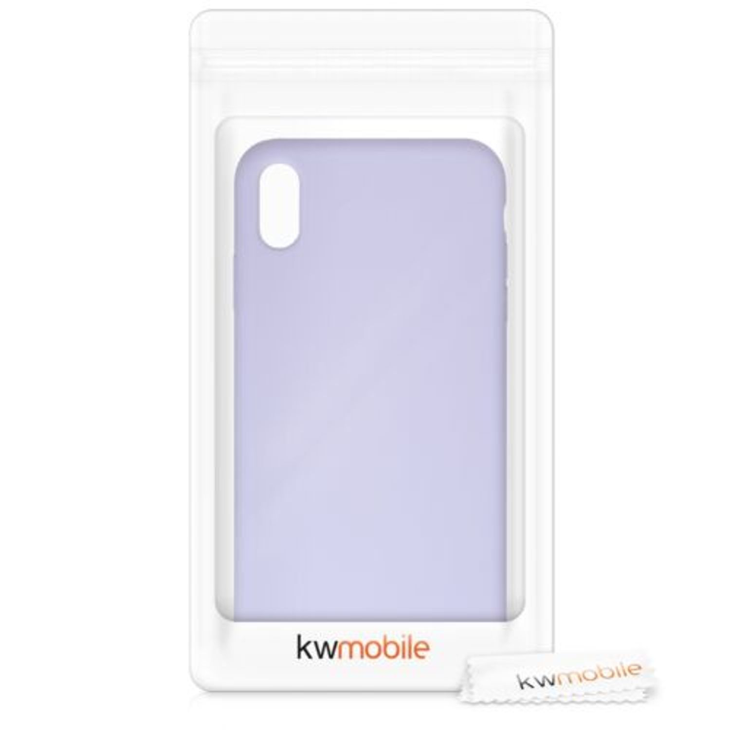 Husa pentru Apple iPhone XS Max, Silicon, Mov, 45909.139 fotografia produsului View 7 L