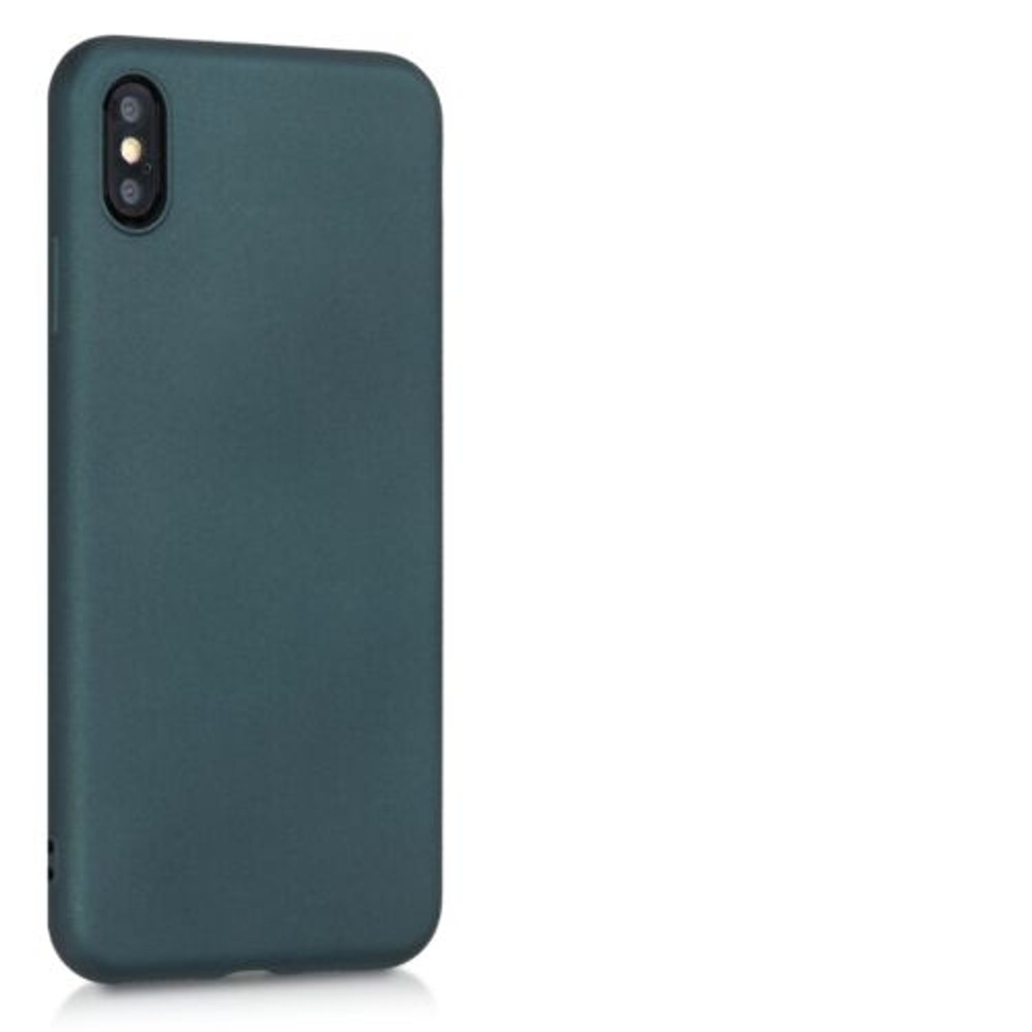 Husa pentru Apple iPhone XS Max, Silicon, Verde, 46553.14 fotografia produsului View 8 L