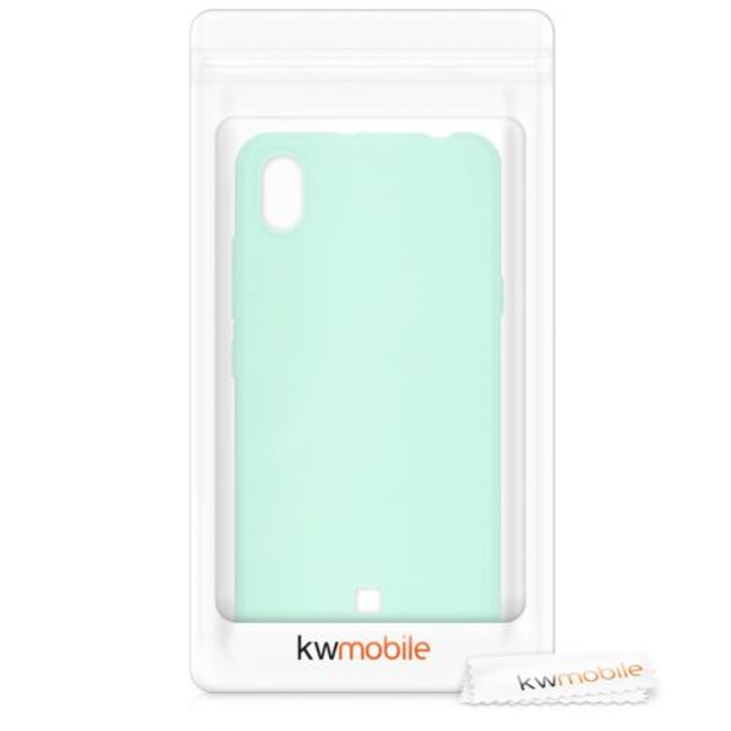 Husa pentru LG K20 (2019), Silicon, Verde, 50492.50 fotografia produsului View 7 L