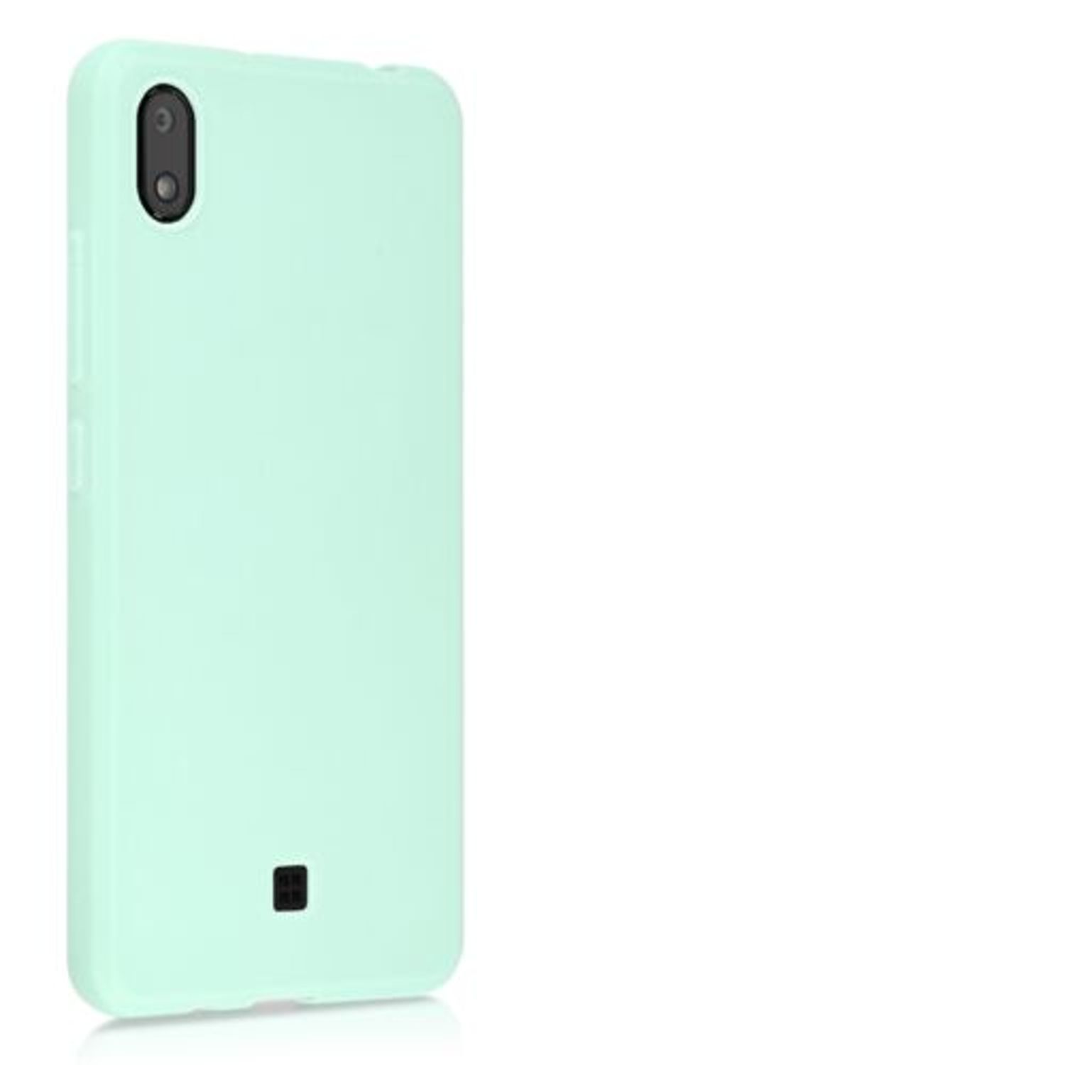 Husa pentru LG K20 (2019), Silicon, Verde, 50492.50 fotografia produsului View 8 L
