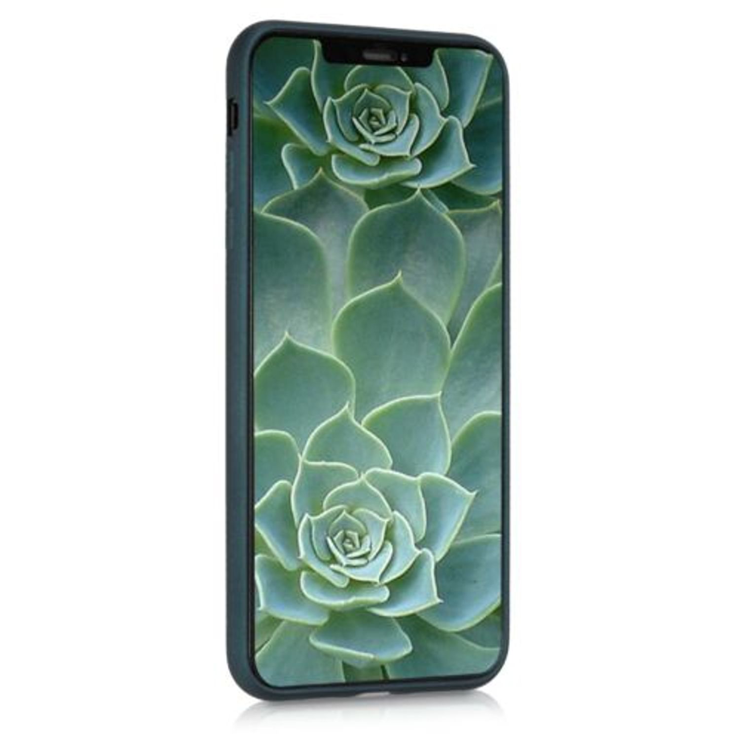 Husa pentru Apple iPhone XS Max, Silicon, Verde, 46553.14 fotografia produsului View 6 L