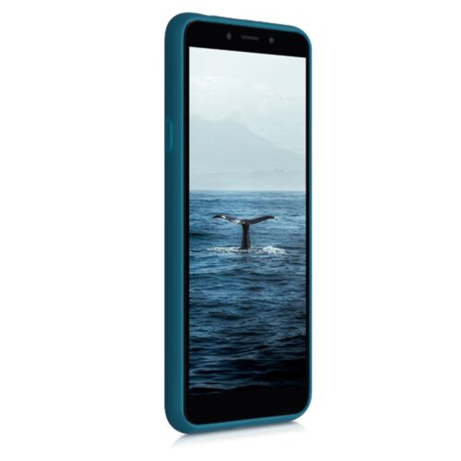 Husa pentru LG K20 (2019), Silicon, Verde, 50492.57 fotografia produsului View 3 L