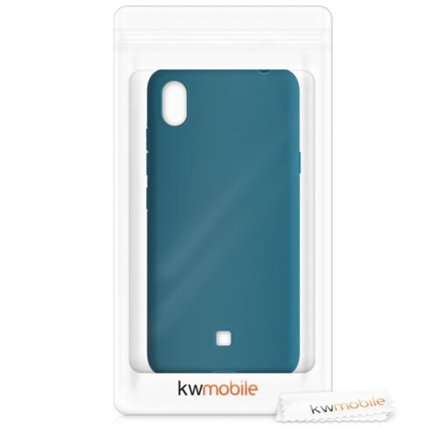 Husa pentru LG K20 (2019), Silicon, Verde, 50492.57 fotografia produsului View 7 L