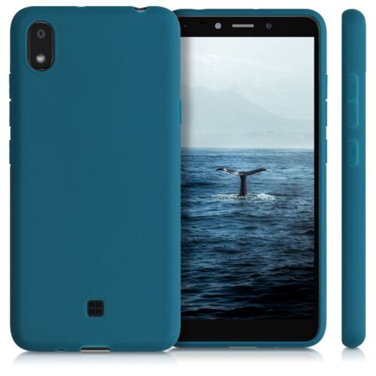 Husa pentru LG K20 (2019), Silicon, Verde, 50492.57 fotografia produsului View 2 L
