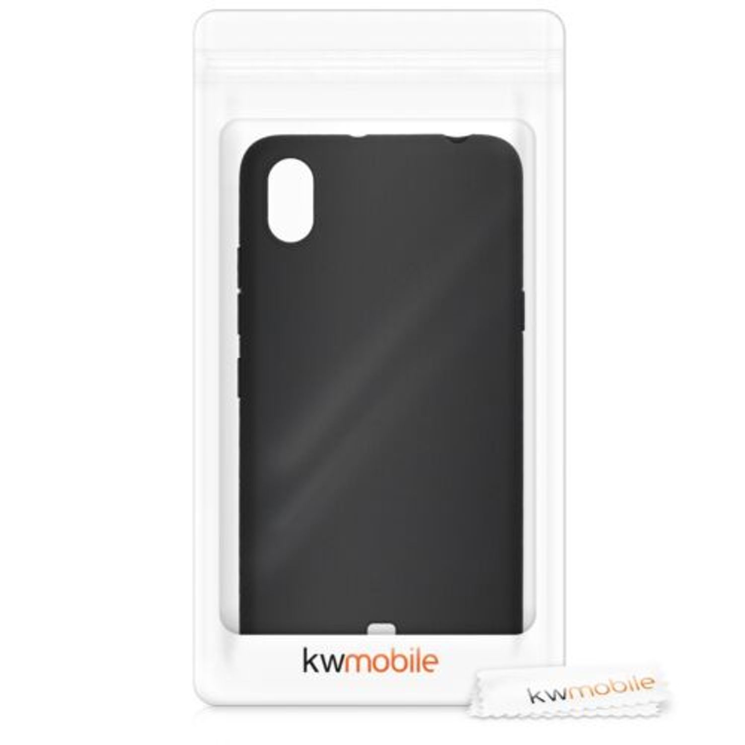 Husa pentru LG K20 (2019), Silicon, Negru, 50492.47 fotografia produsului View 6 L