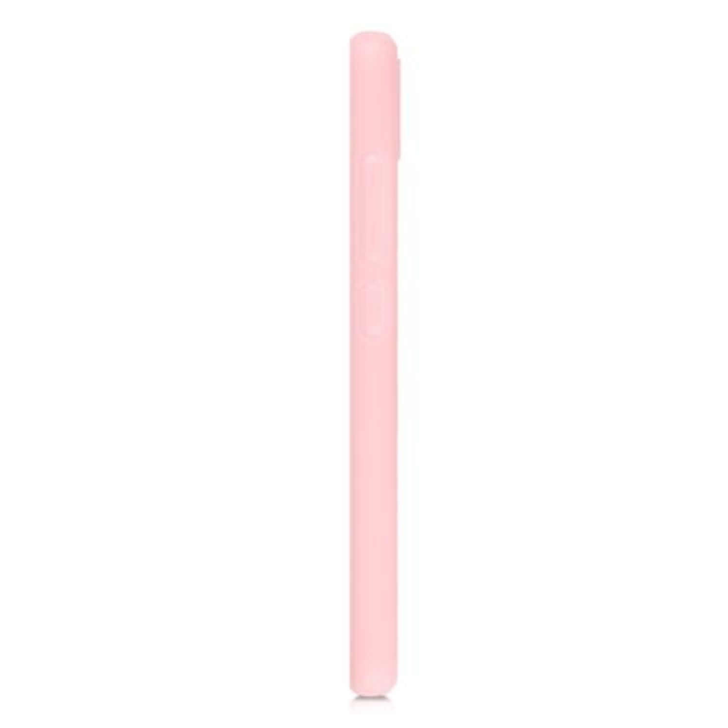 Husa pentru LG K20 (2019), Silicon, Rose Gold, 50492.89 fotografia produsului View 4 L