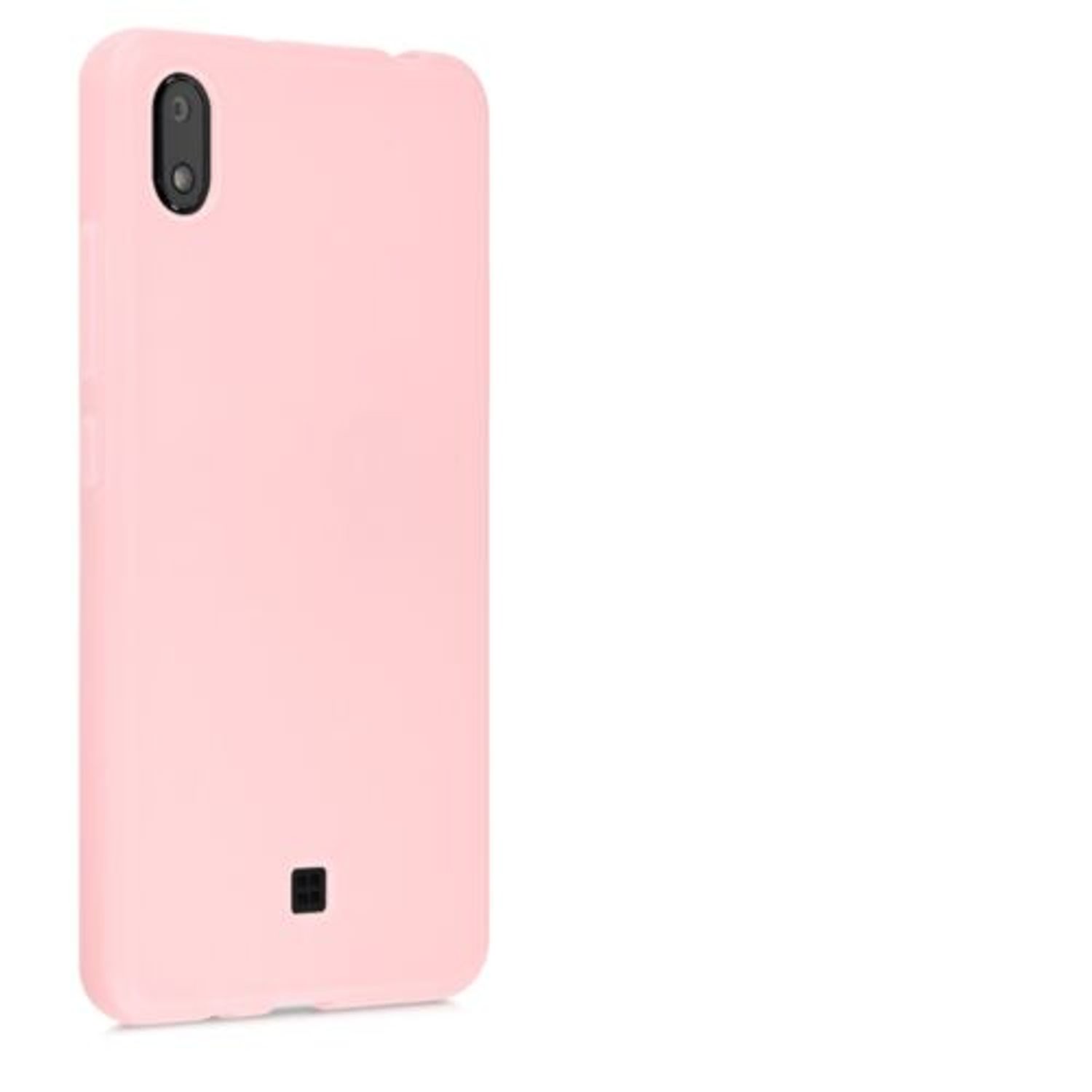 Husa pentru LG K20 (2019), Silicon, Rose Gold, 50492.89 fotografia produsului View 7 L