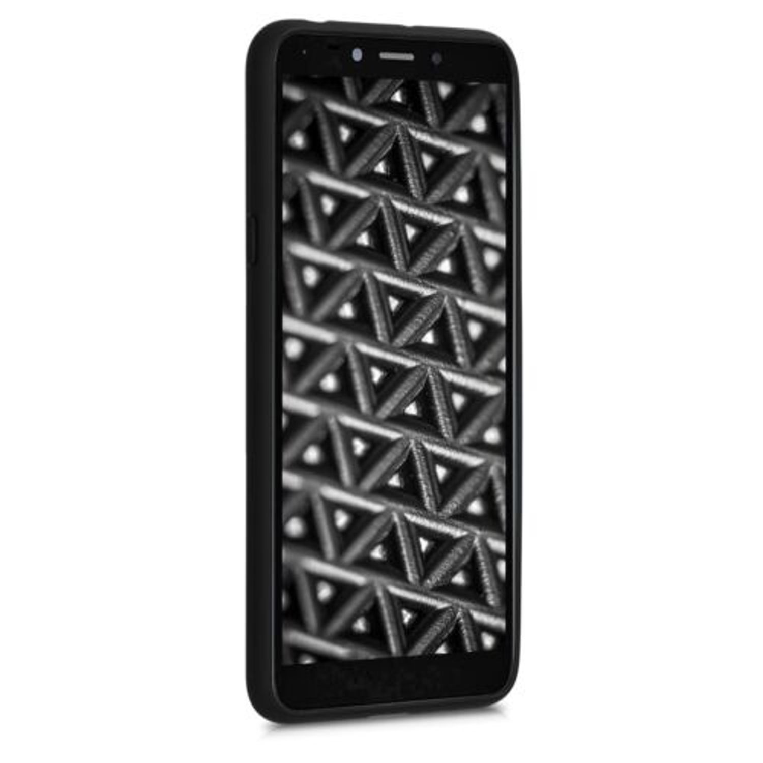 Husa pentru LG K20 (2019), Silicon, Negru, 50492.47 fotografia produsului View 2 L