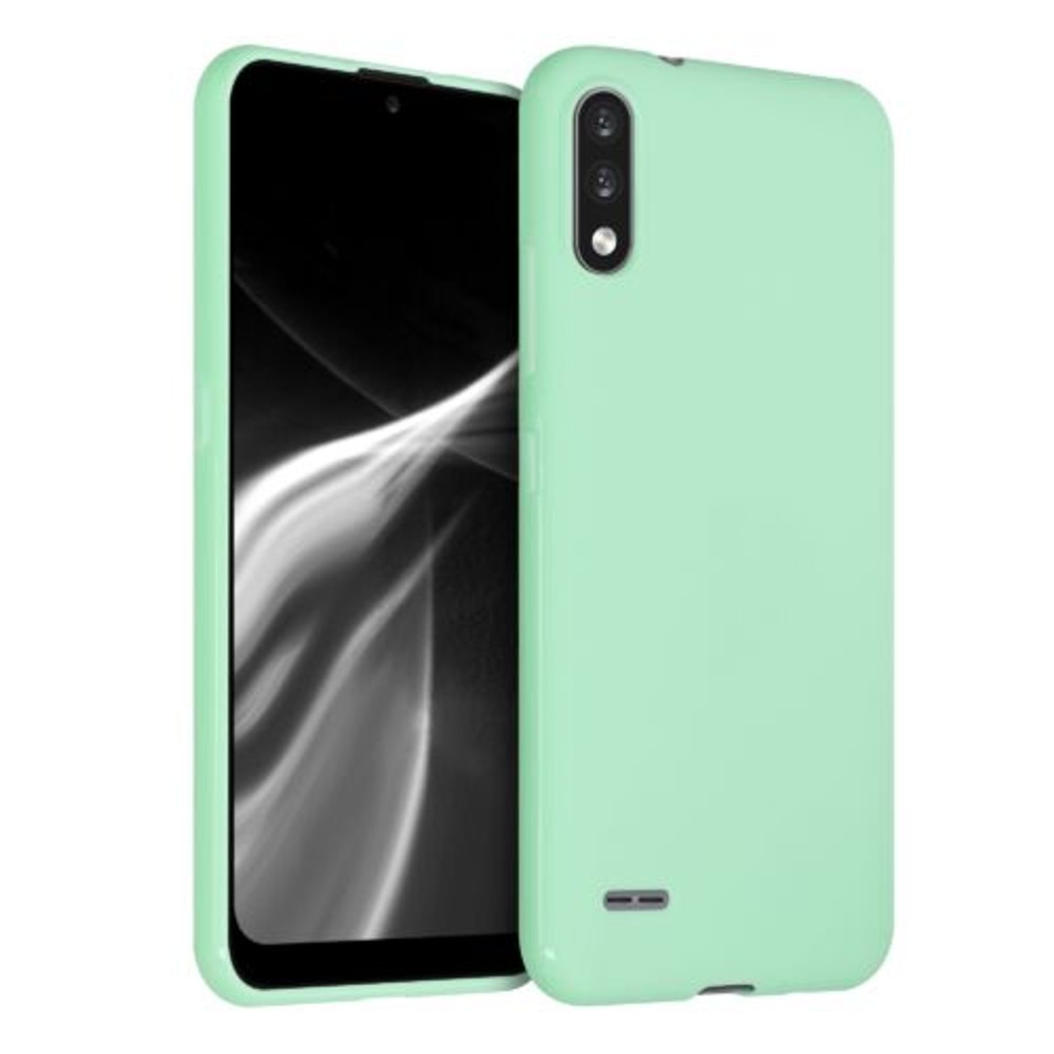 Husa pentru LG K22, Silicon, Verde, 54223.50 fotografia produsului
