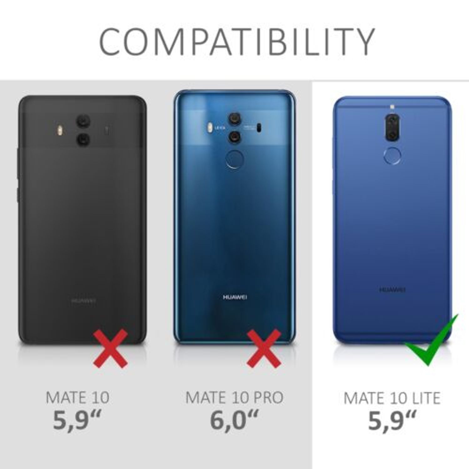 Husa pentru Huawei Mate 10 Lite, Silicon, Multicolor, 50116.02 fotografia produsului View 4 L