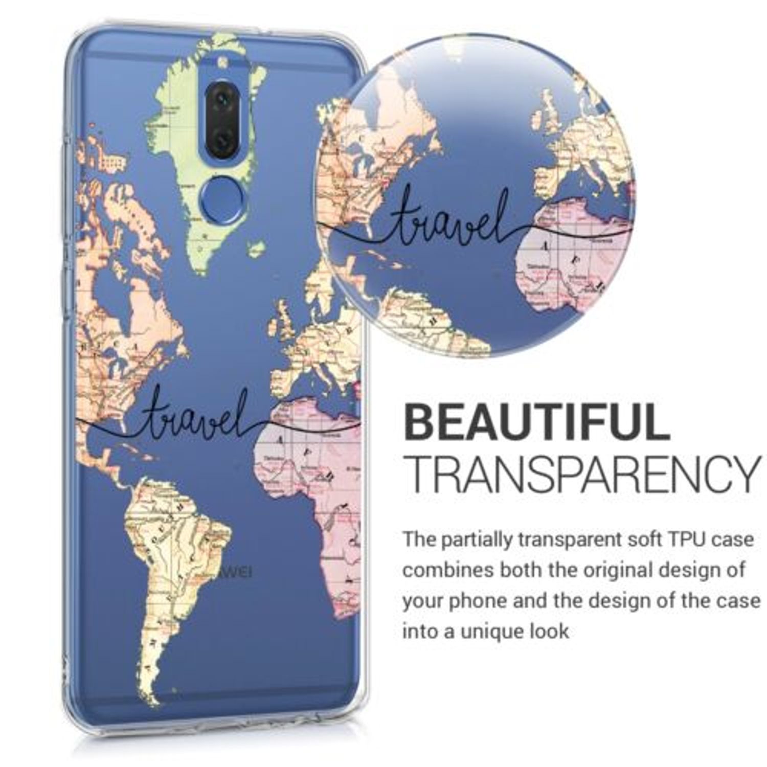 Husa pentru Huawei Mate 10 Lite, Silicon, Multicolor, 44631.11 fotografia produsului View 4 L
