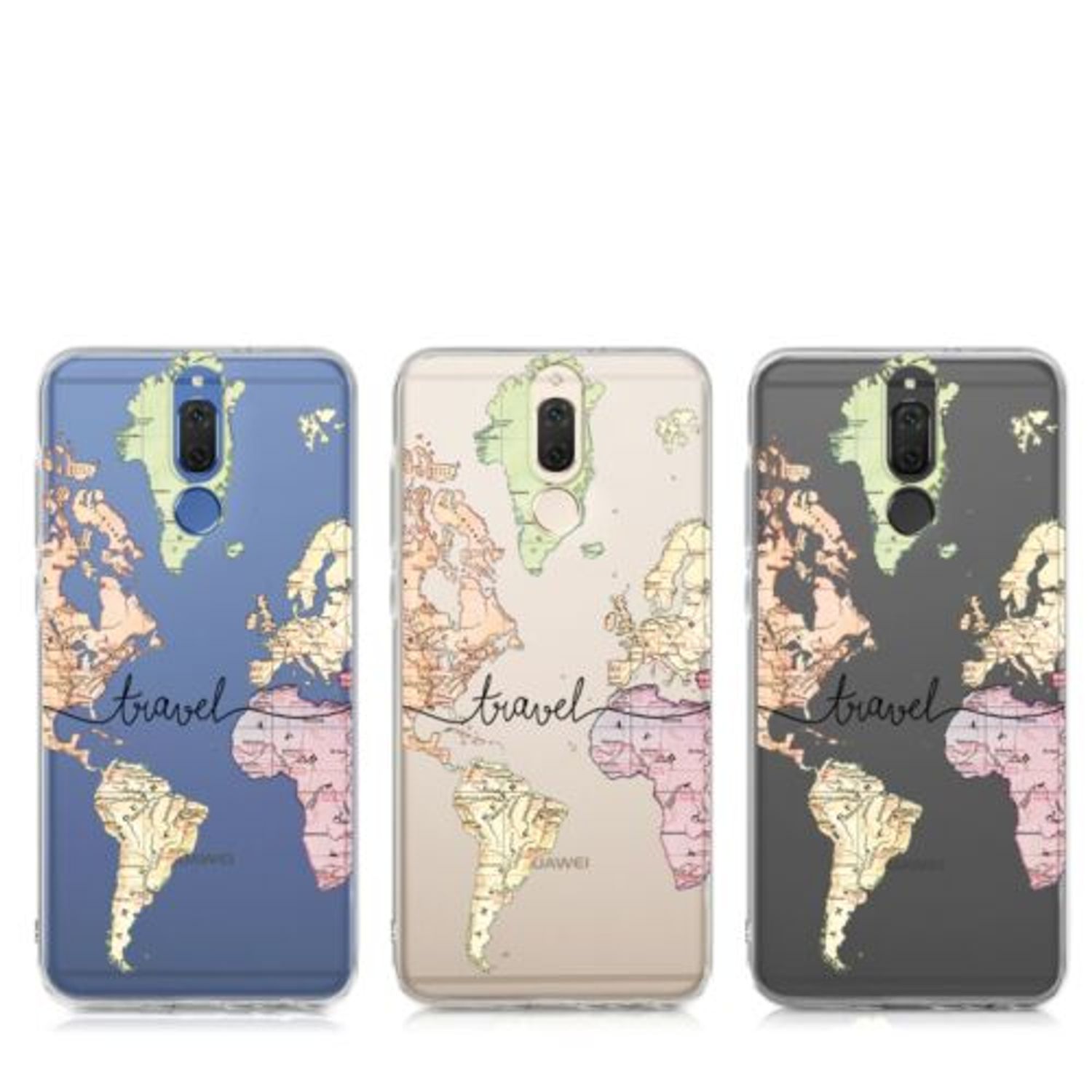 Husa pentru Huawei Mate 10 Lite, Silicon, Multicolor, 44631.11 fotografia produsului View 8 L
