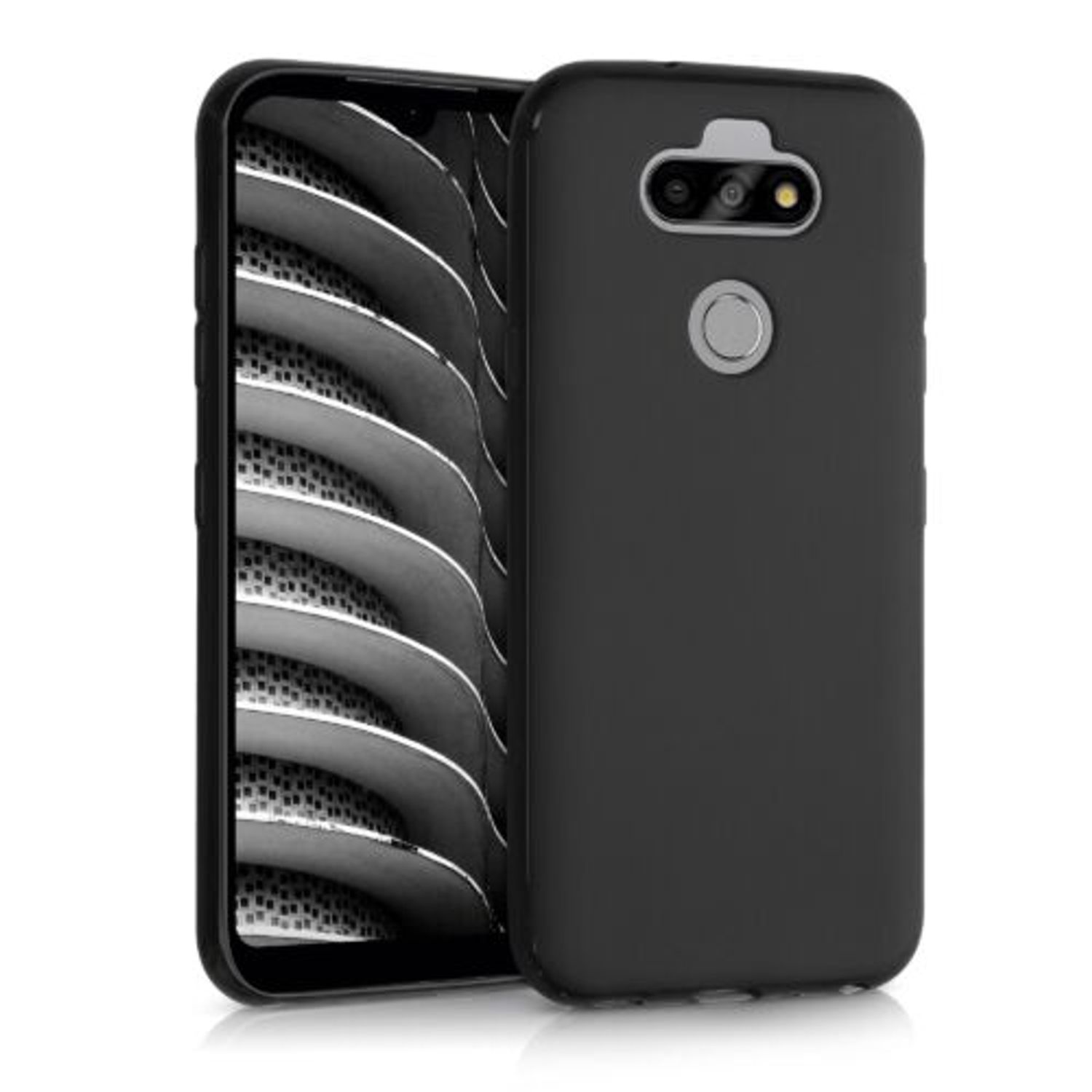 Husa pentru LG K31, Silicon, Negru, 54089.01 fotografia produsului