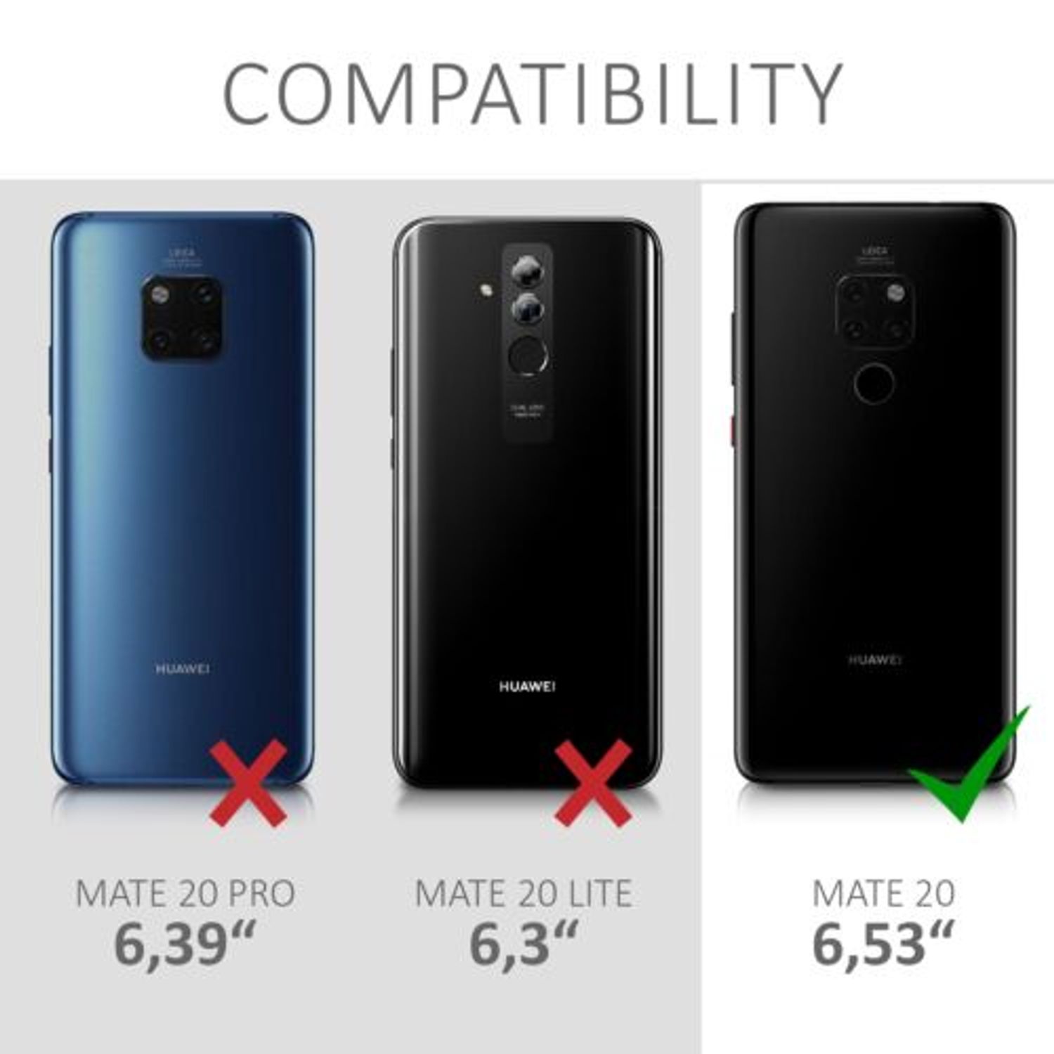 Husa pentru Huawei Mate 20, Silicon, Transparent, 48872.32 fotografia produsului View 3 L