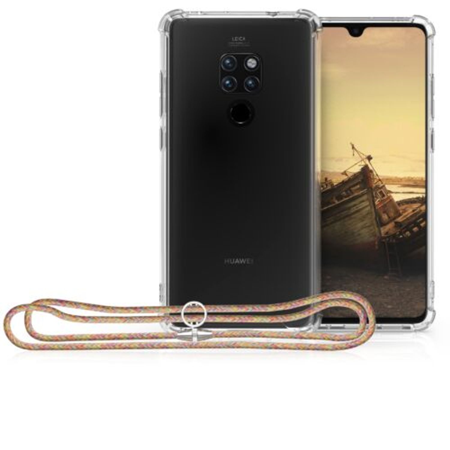 Husa pentru Huawei Mate 20, Silicon, Transparent, 48872.32 fotografia produsului View 7 L