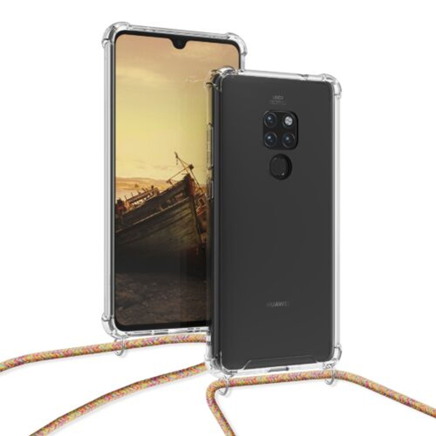 Husa pentru Huawei Mate 20, Silicon, Transparent, 48872.32 fotografia produsului View 6 L