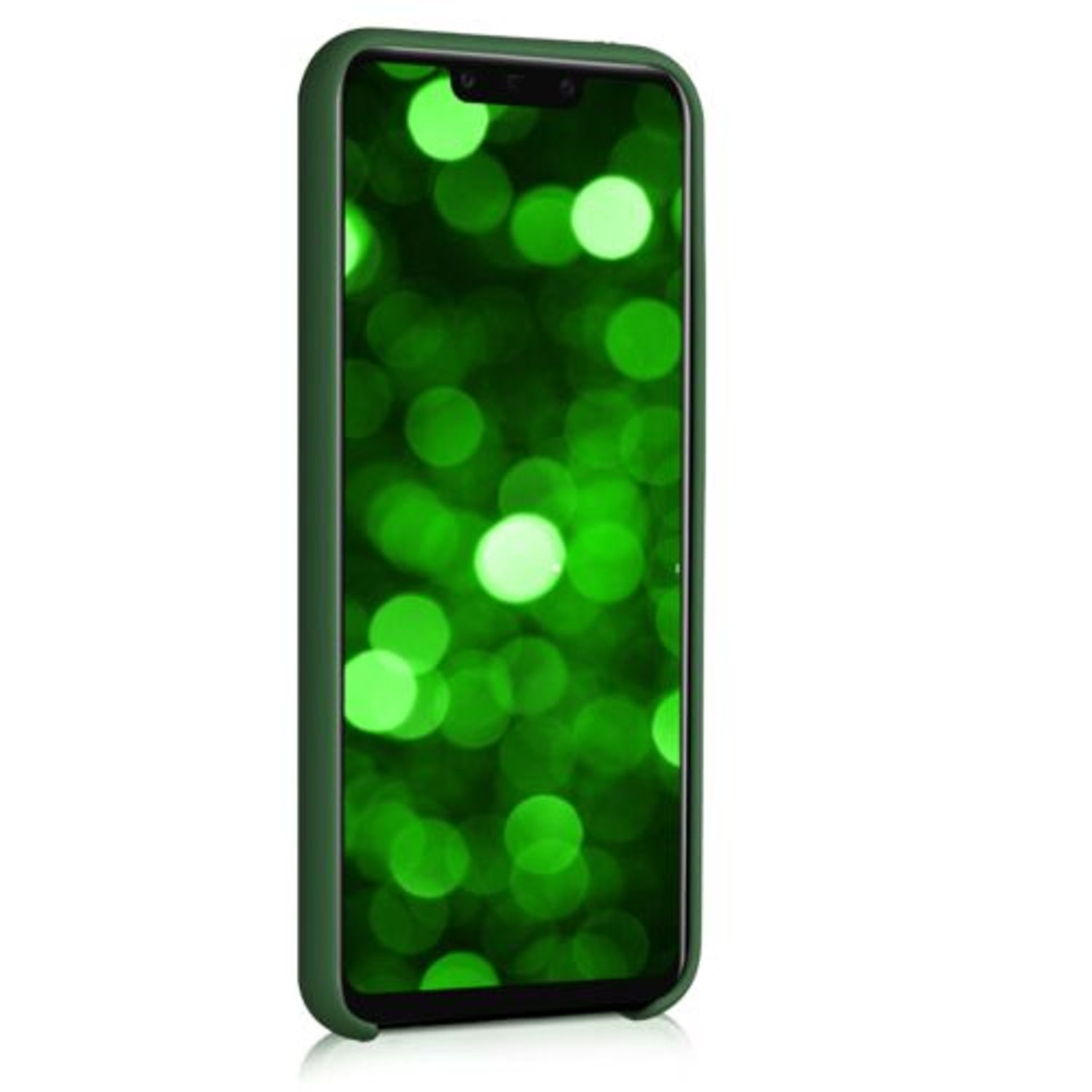 Husa pentru Huawei Mate 20 Lite, Silicon, Verde, 46310.80 fotografia produsului View 3 L