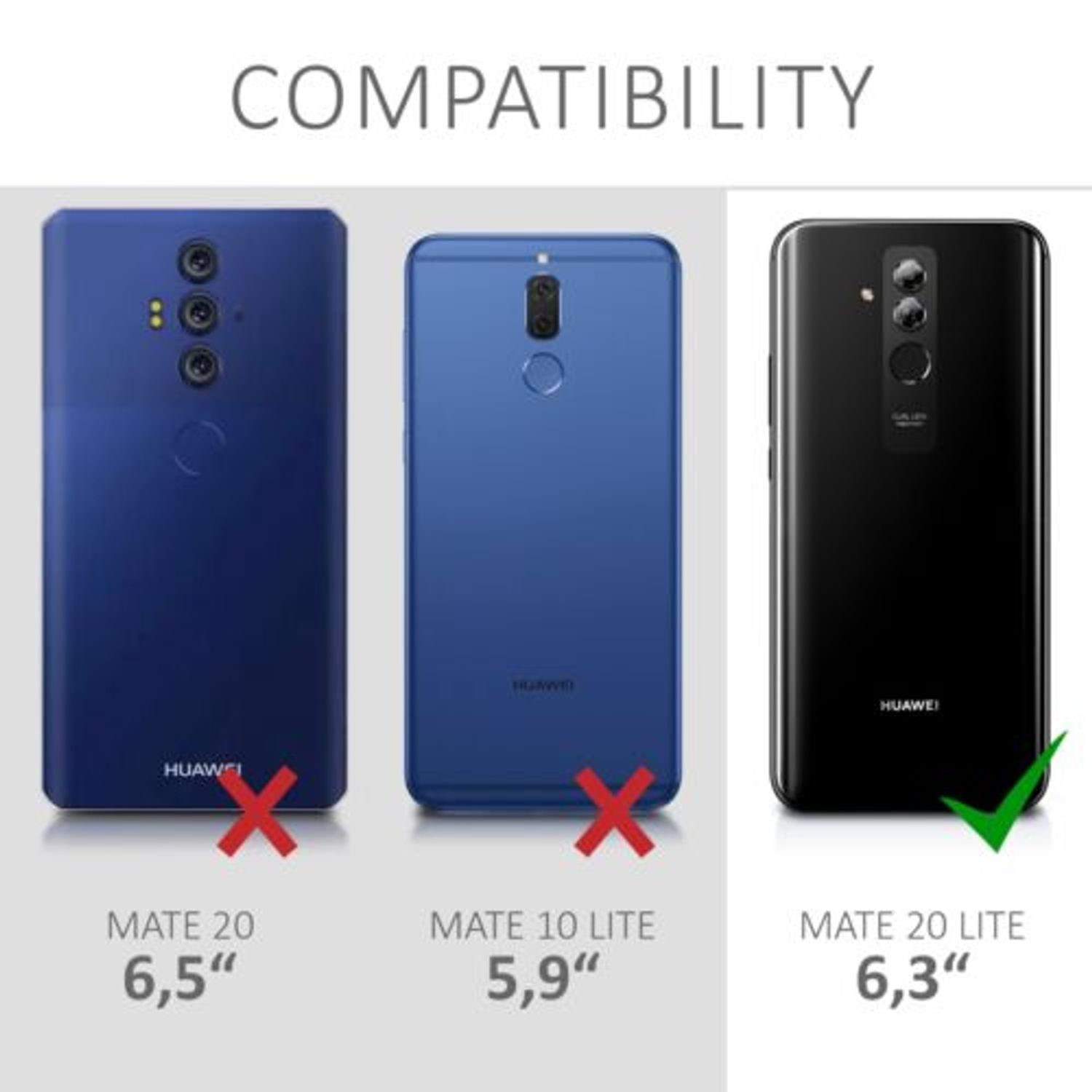 Husa pentru Huawei Mate 20 Lite, Silicon, Verde, 46310.80 fotografia produsului View 6 L
