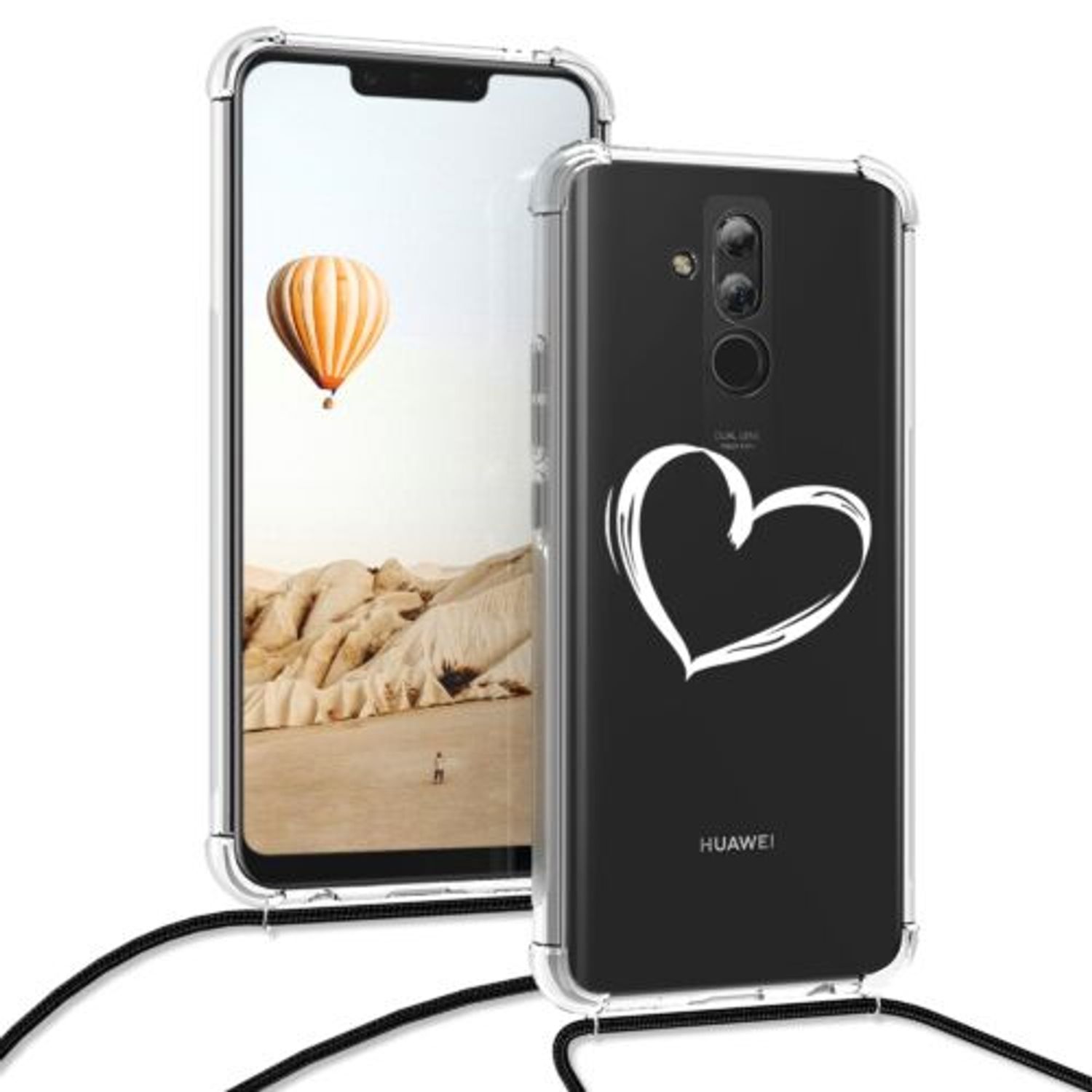 Husa pentru Huawei Mate 20 Lite, Silicon, Alb, 48483.15 fotografia produsului View 5 L