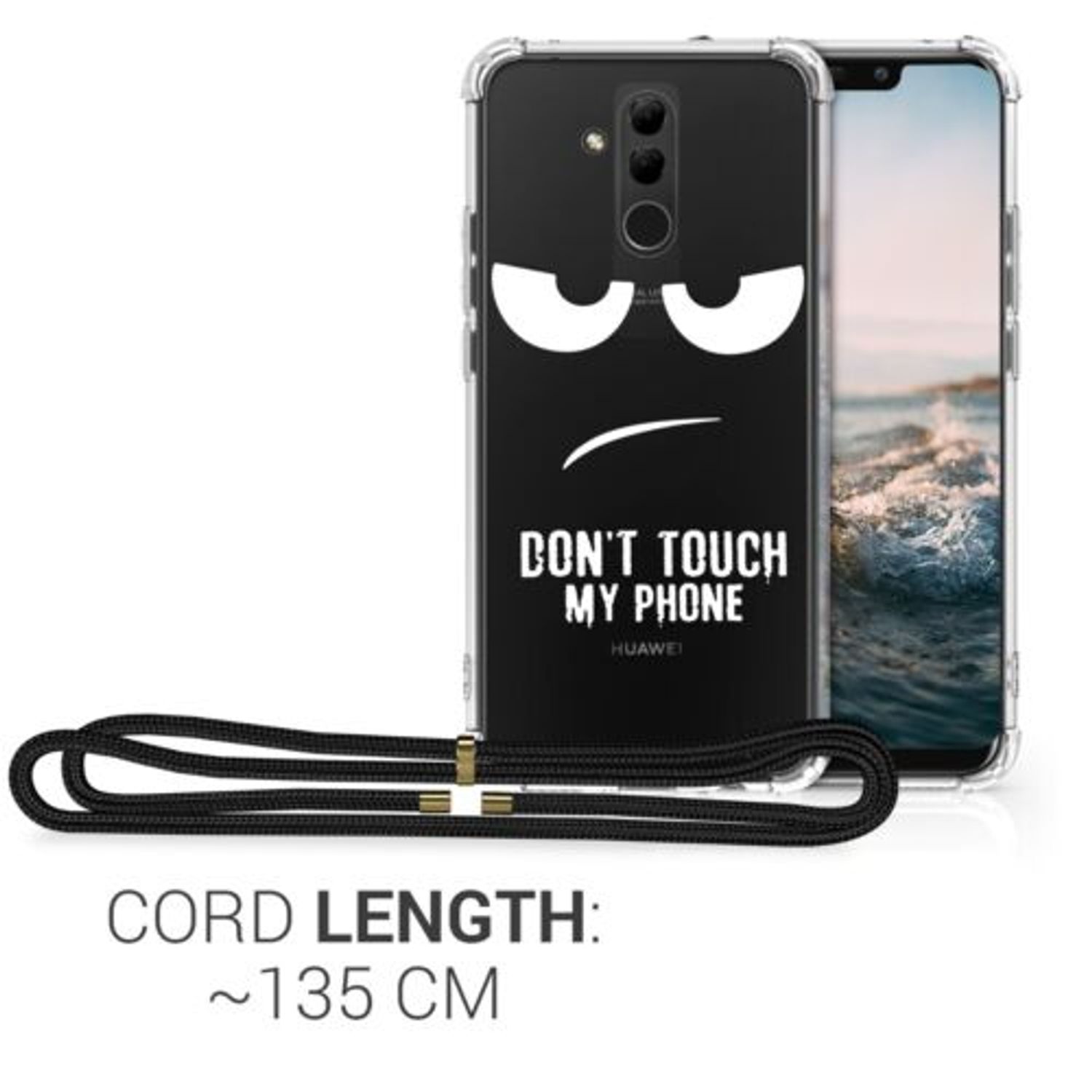 Husa pentru Huawei Mate 20 Lite, Silicon, Alb, 48483.05 fotografia produsului View 3 L