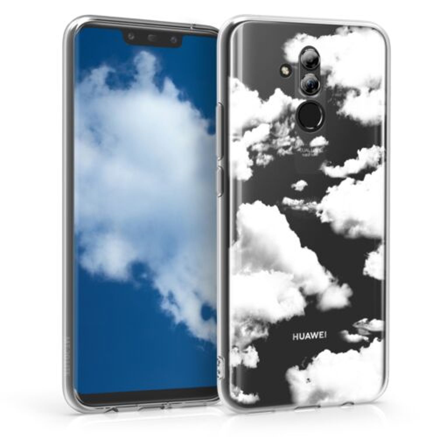 Husa pentru Huawei Mate 20 Lite, Silicon, Alb, 46200.42 fotografia produsului