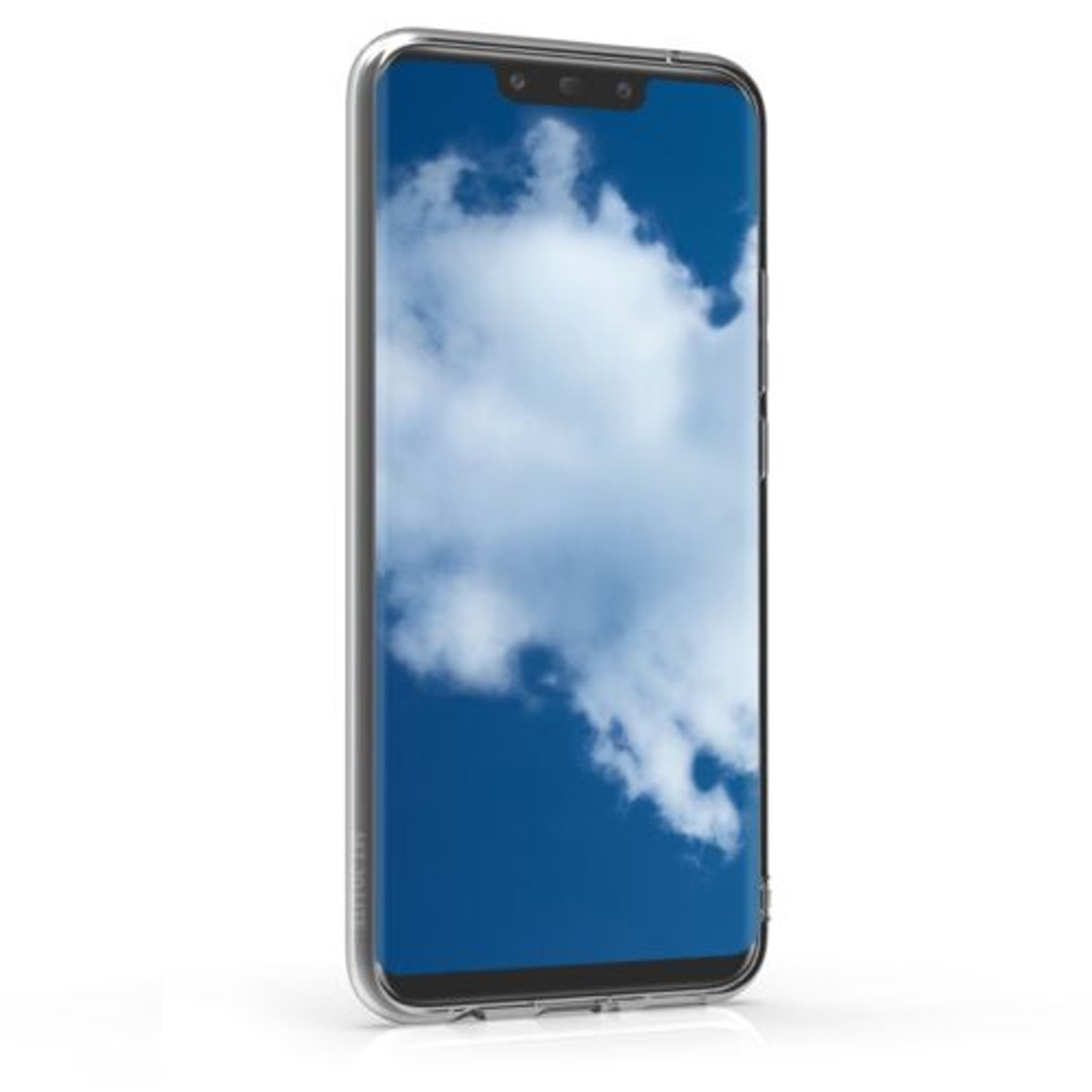 Husa pentru Huawei Mate 20 Lite, Silicon, Alb, 46200.42 fotografia produsului View 4 L