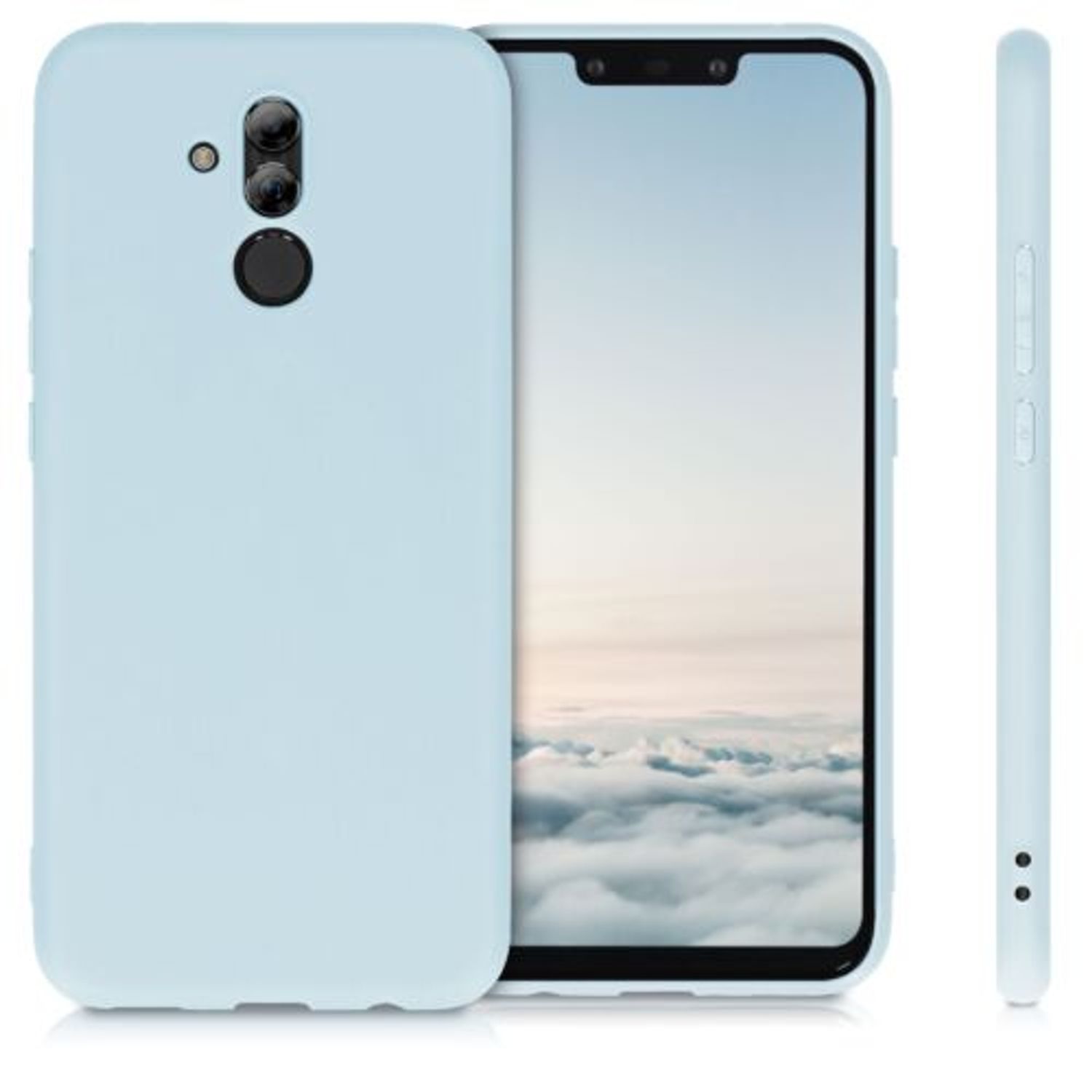 Husa pentru Huawei Mate 20 Lite, Silicon, Verde, 46202.200 fotografia produsului View 2 L