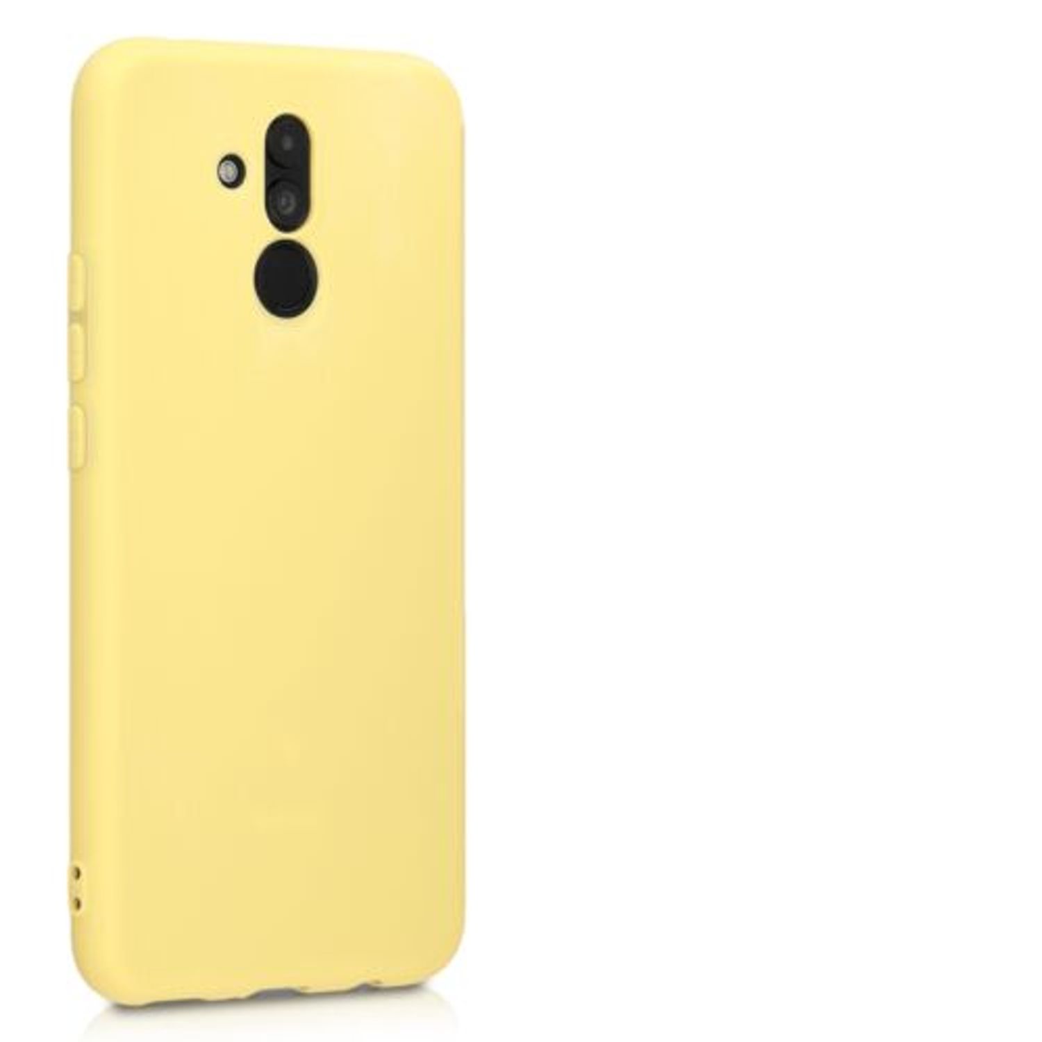 Husa pentru Huawei Mate 20 Lite, Silicon, Galben, 46202.49 fotografia produsului View 8 L