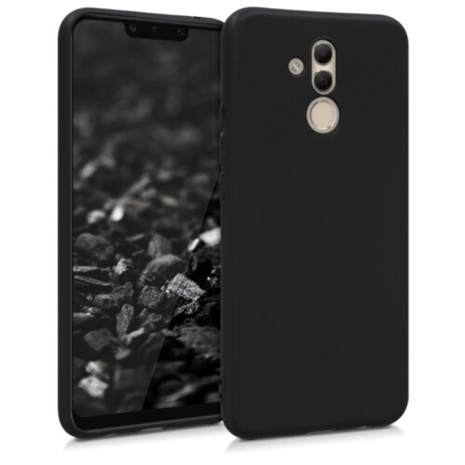 Husa pentru Huawei Mate 20 Lite, Silicon, Negru, 46202.47 fotografia produsului