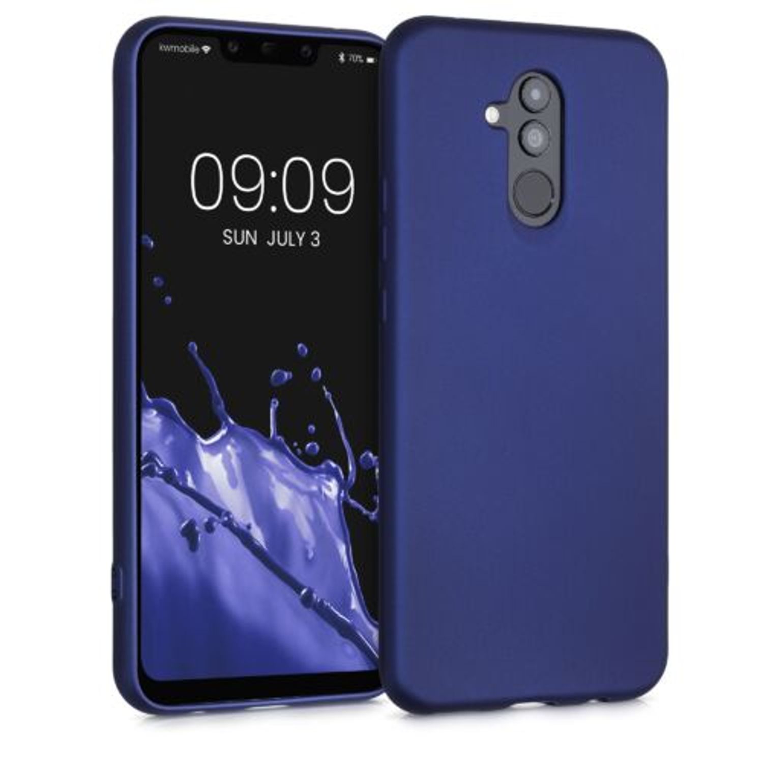 Husa pentru Huawei Mate 20 Lite, Silicon, Albastru, 46203.64 fotografia produsului
