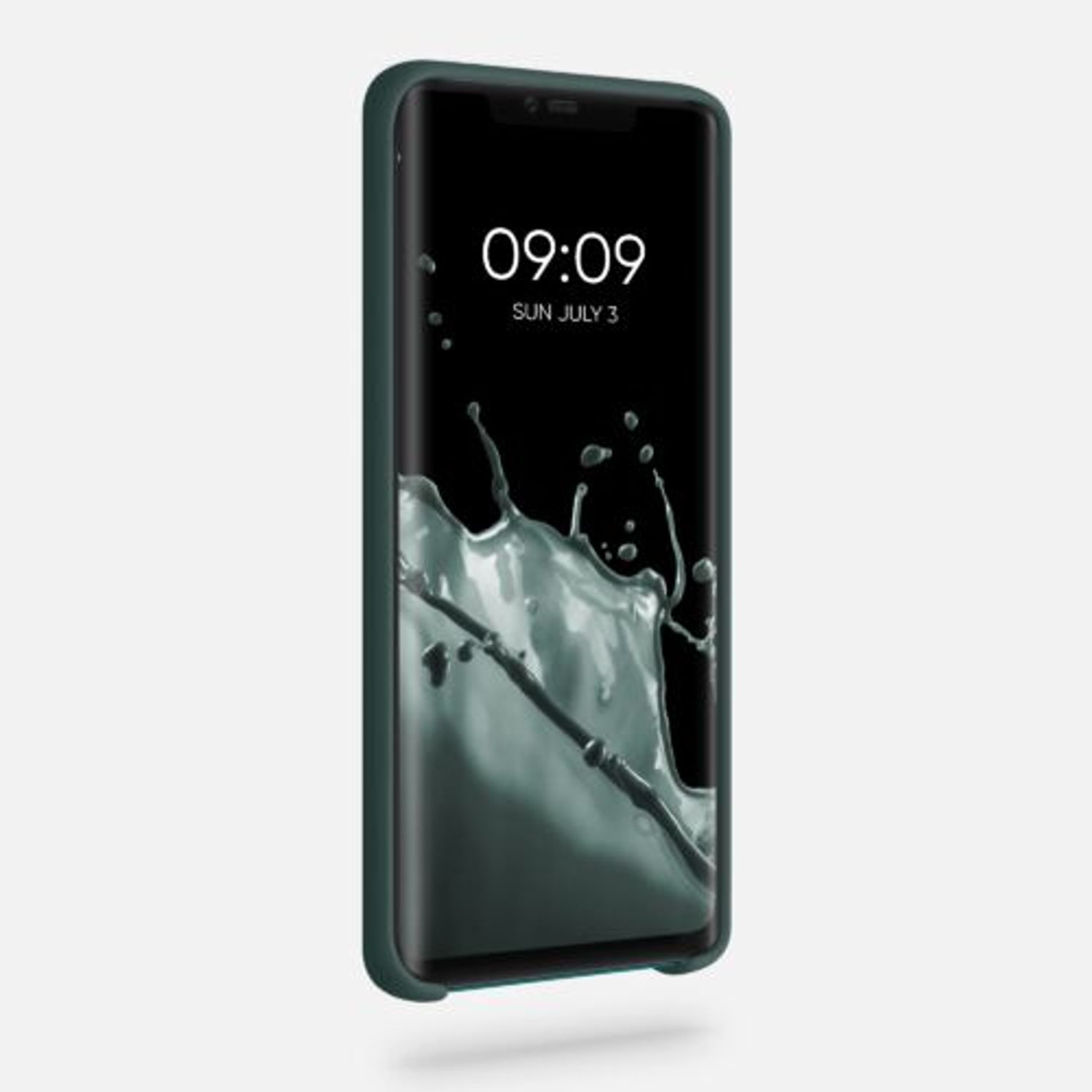 Husa pentru Huawei Mate 20 Pro, Silicon, Verde, 52287.171 fotografia produsului View 3 L