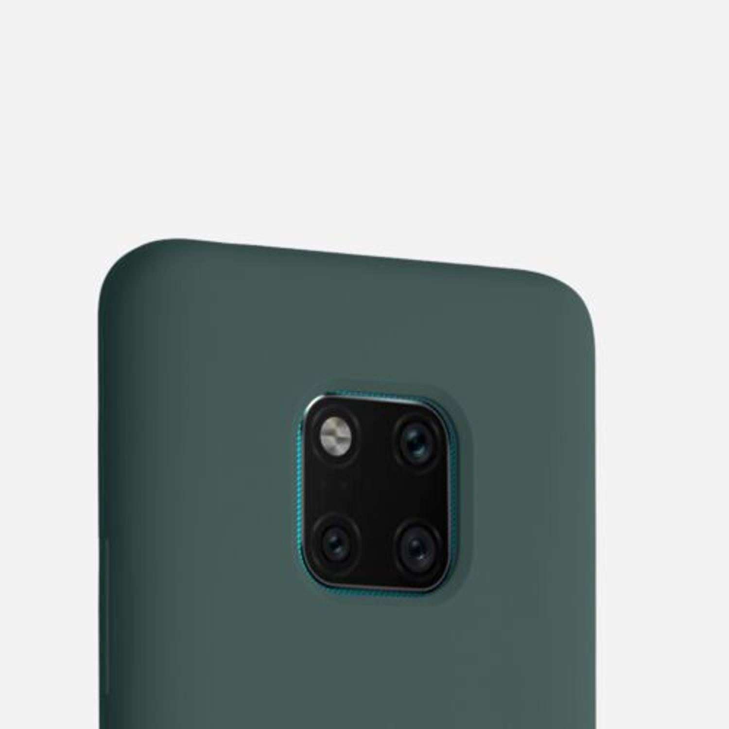 Husa pentru Huawei Mate 20 Pro, Silicon, Verde, 52287.171 fotografia produsului View 8 L