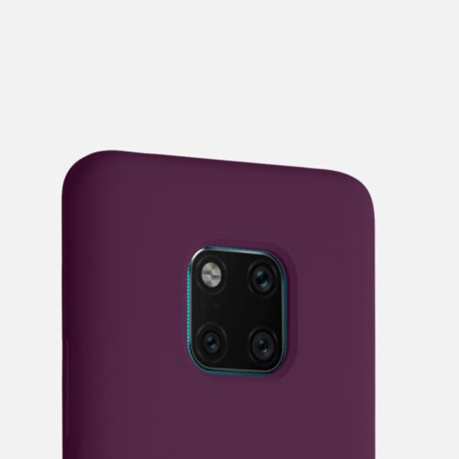 Husa pentru Huawei Mate 20 Pro, Silicon, Violet, 52287.187 fotografia produsului View 7 L