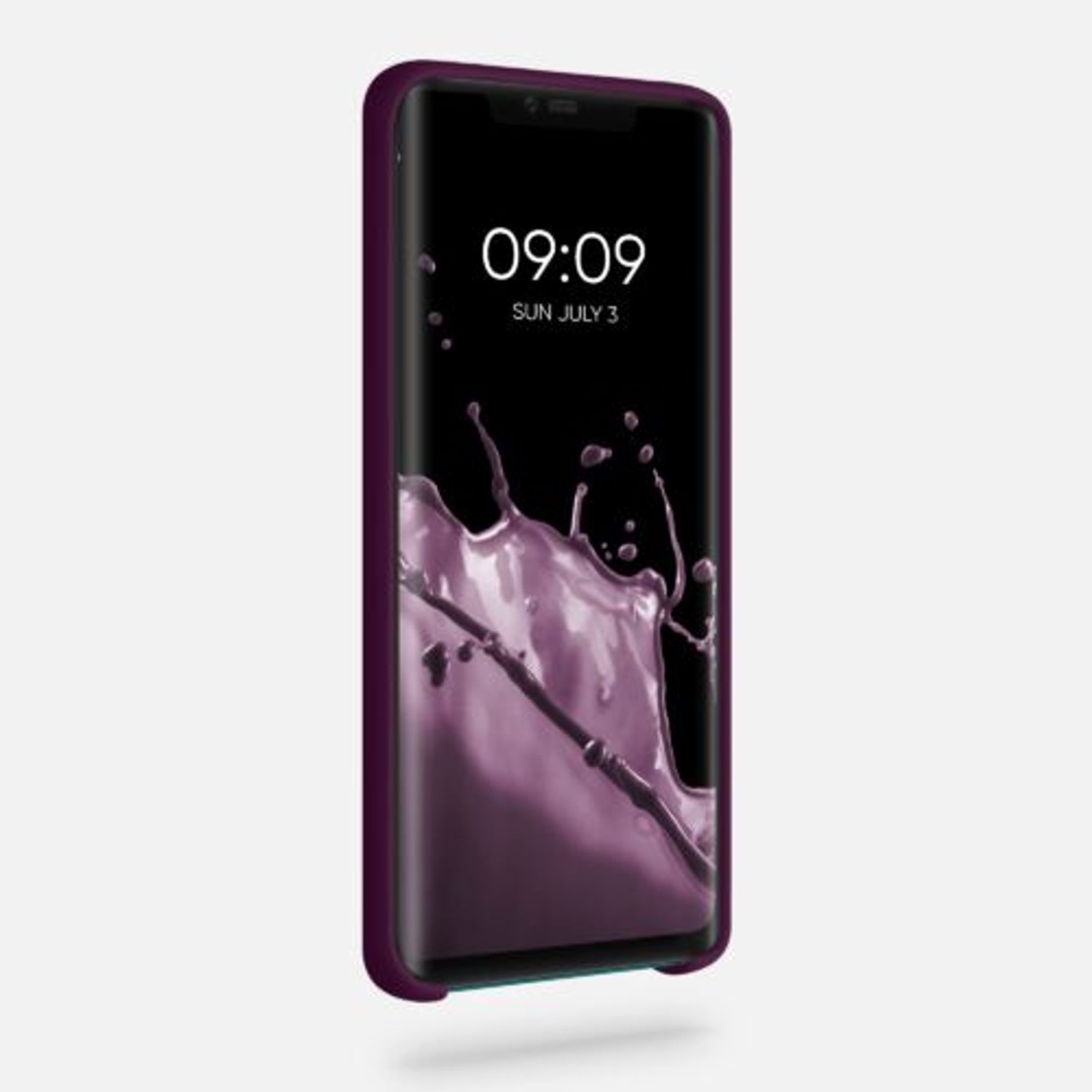 Husa pentru Huawei Mate 20 Pro, Silicon, Violet, 52287.187 fotografia produsului View 3 L
