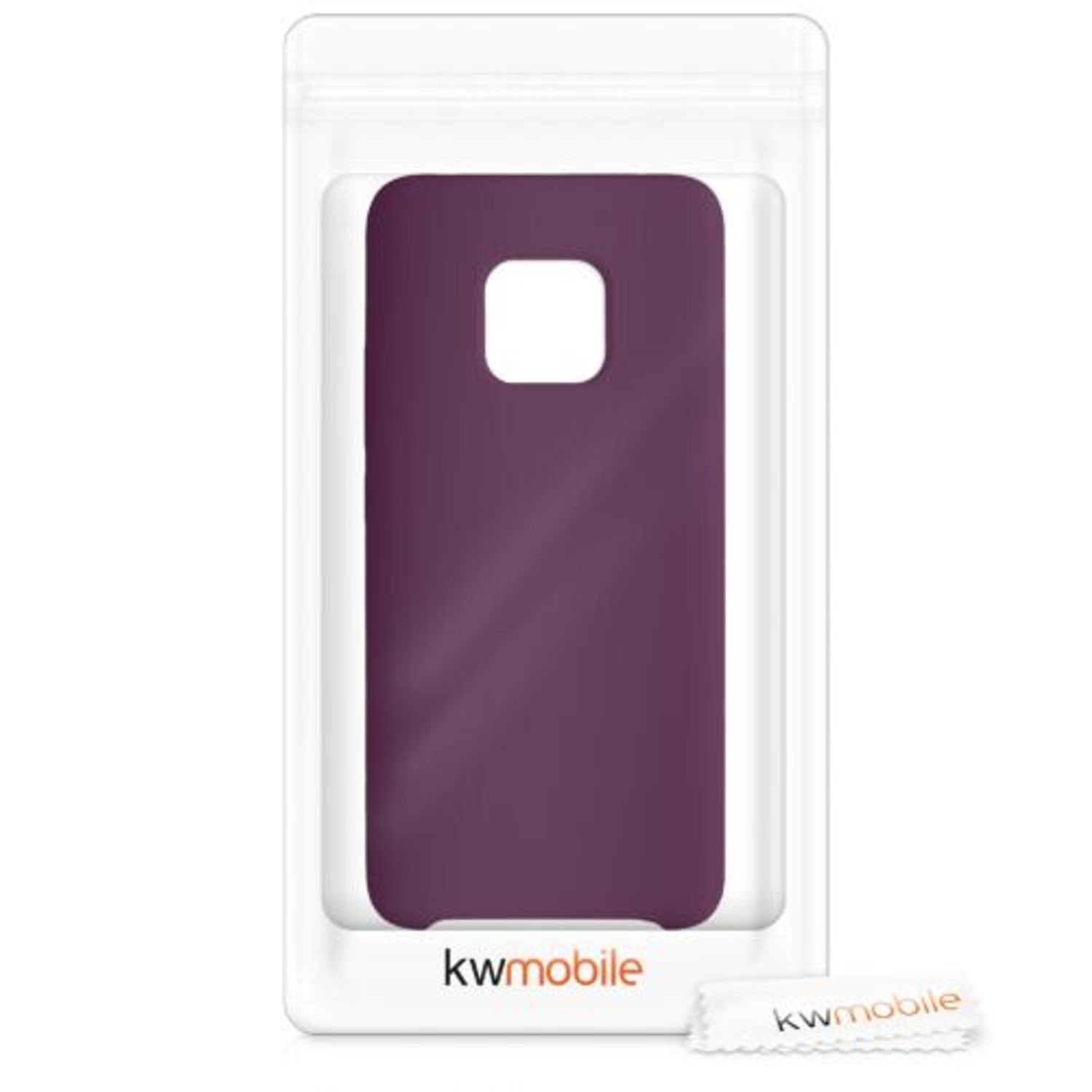 Husa pentru Huawei Mate 20 Pro, Silicon, Violet, 52287.187 fotografia produsului View 8 L